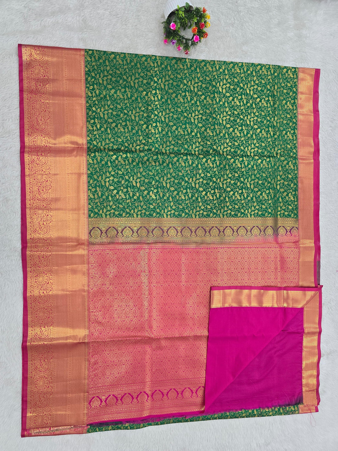 Semi Kanchipattu resham sarees