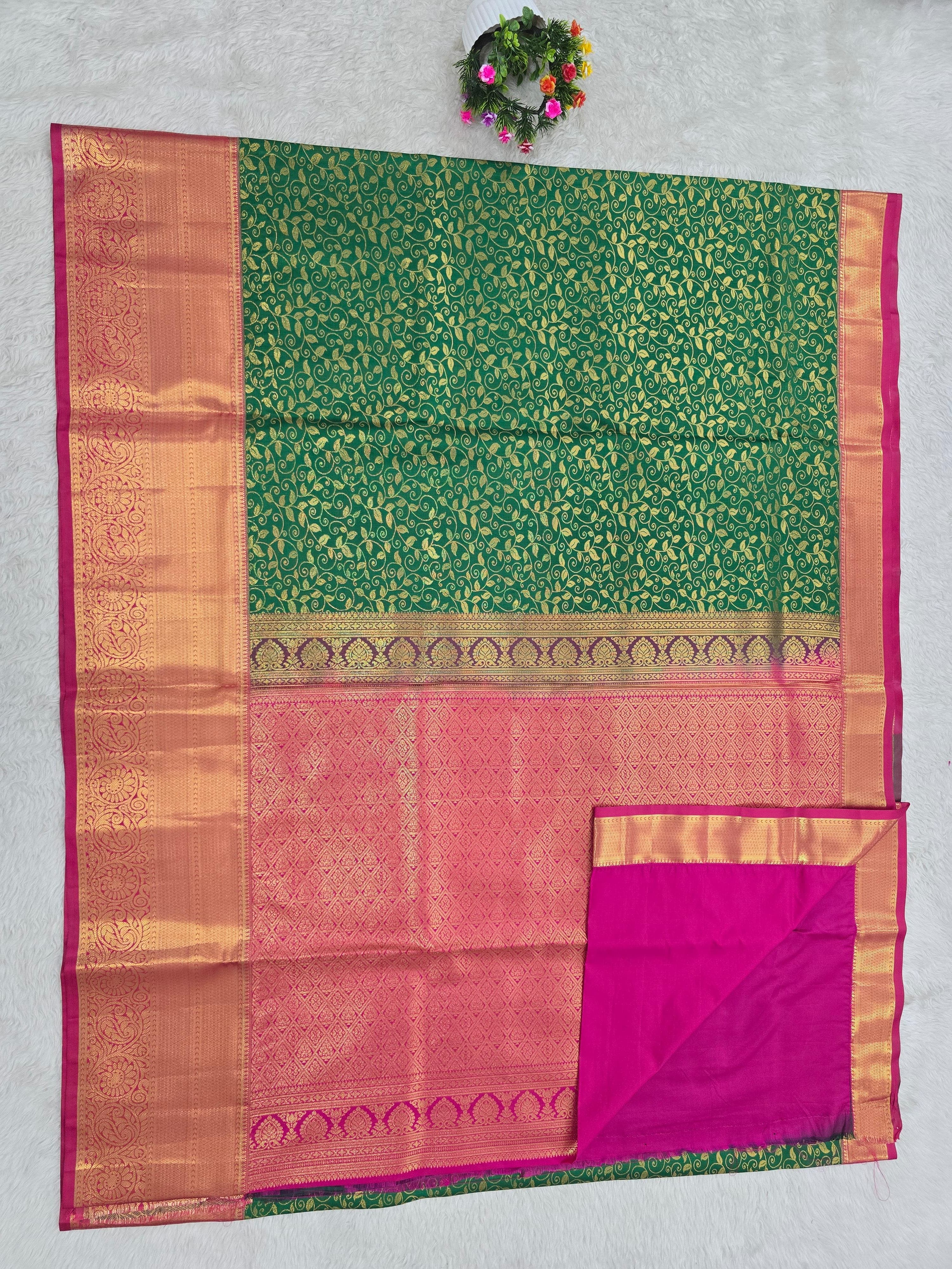 Semi Kanchipattu resham sarees
