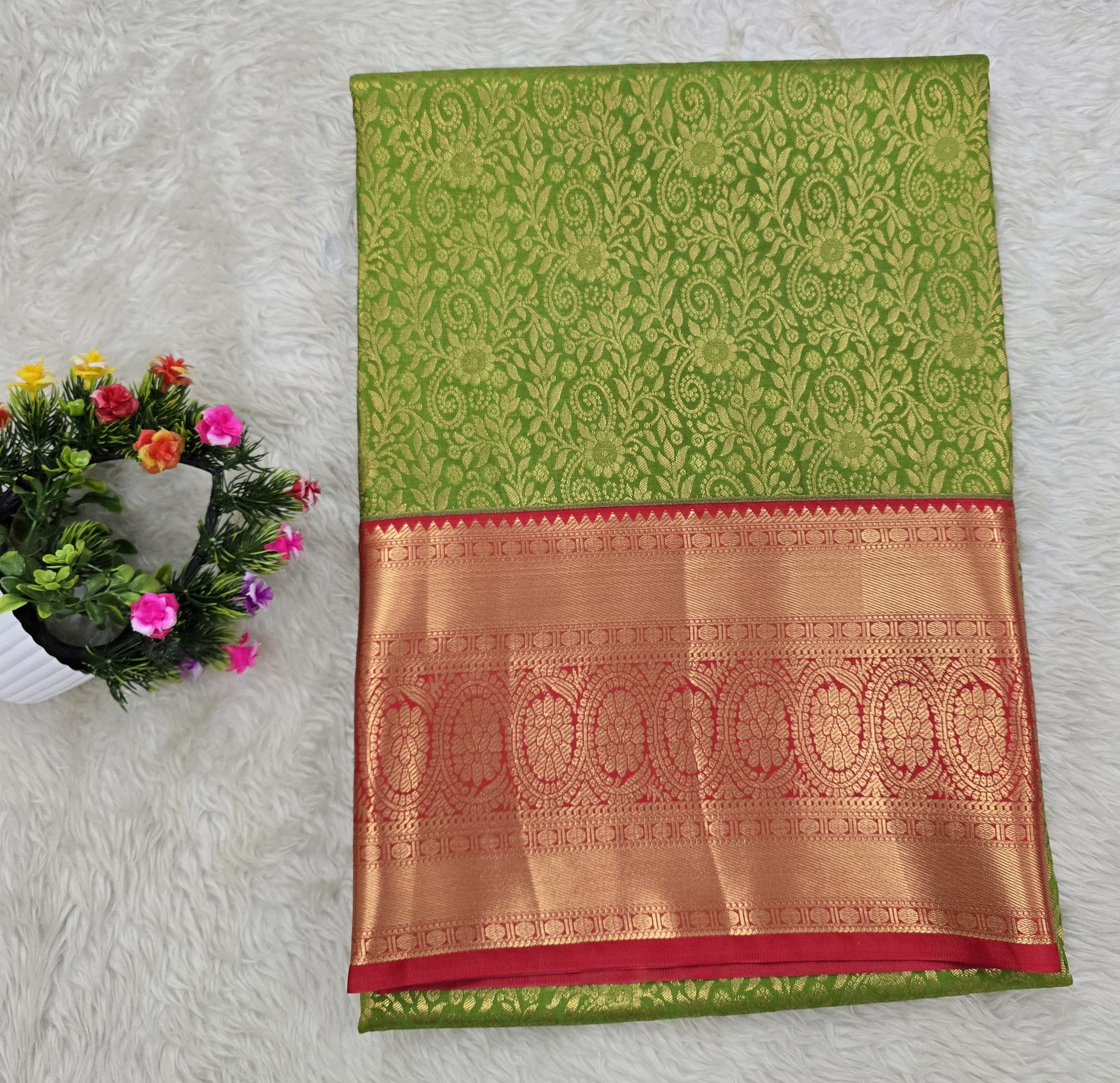 Semi Kanchipattu resham sarees