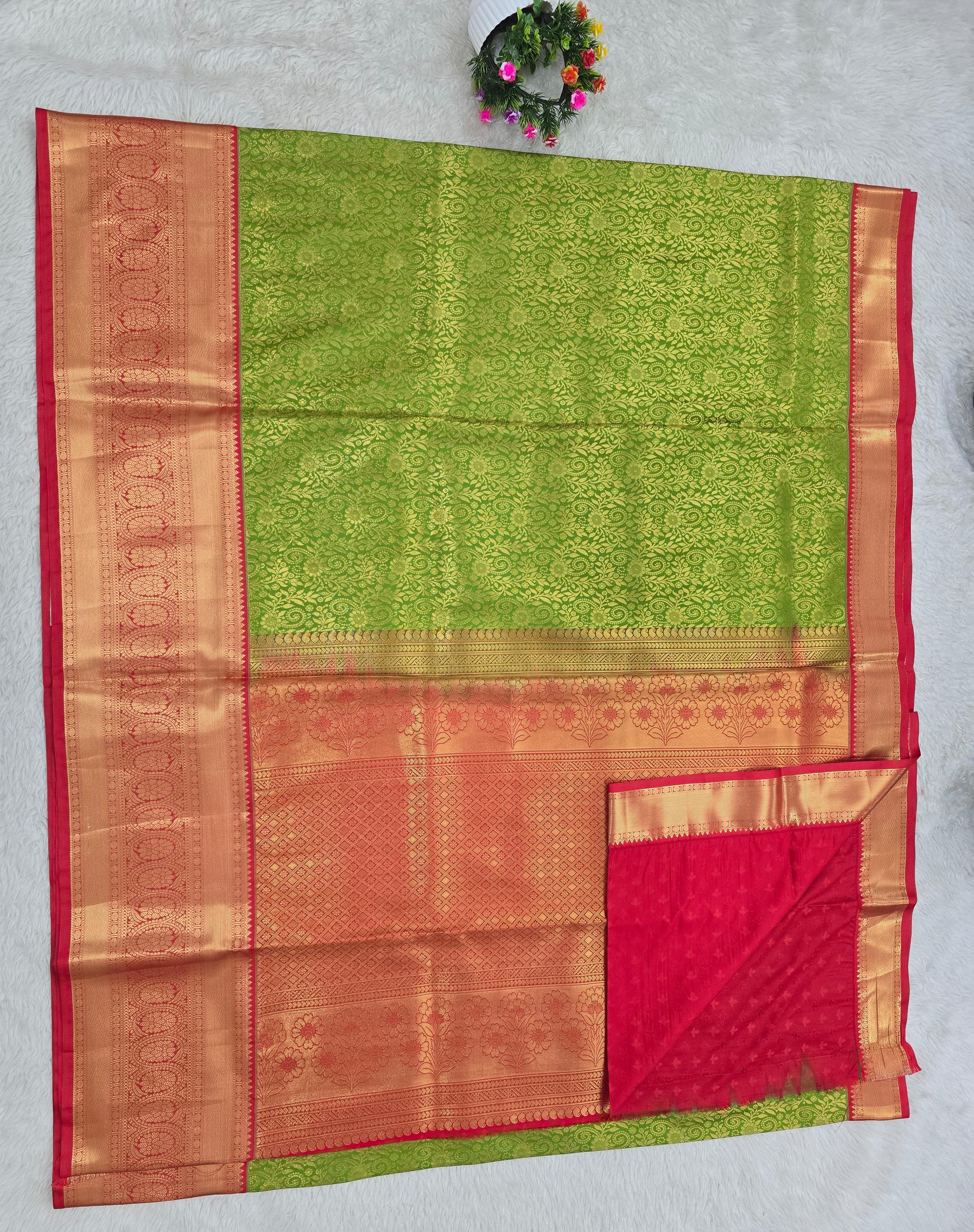Semi Kanchipattu resham sarees