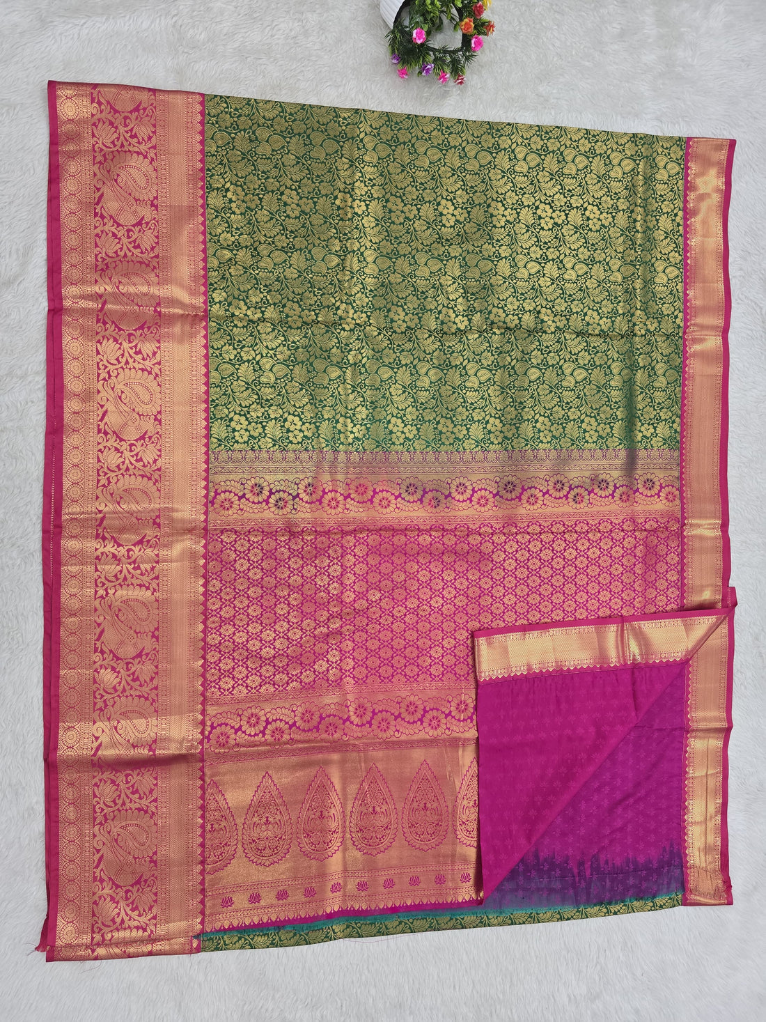 Semi Kanchipattu resham sarees