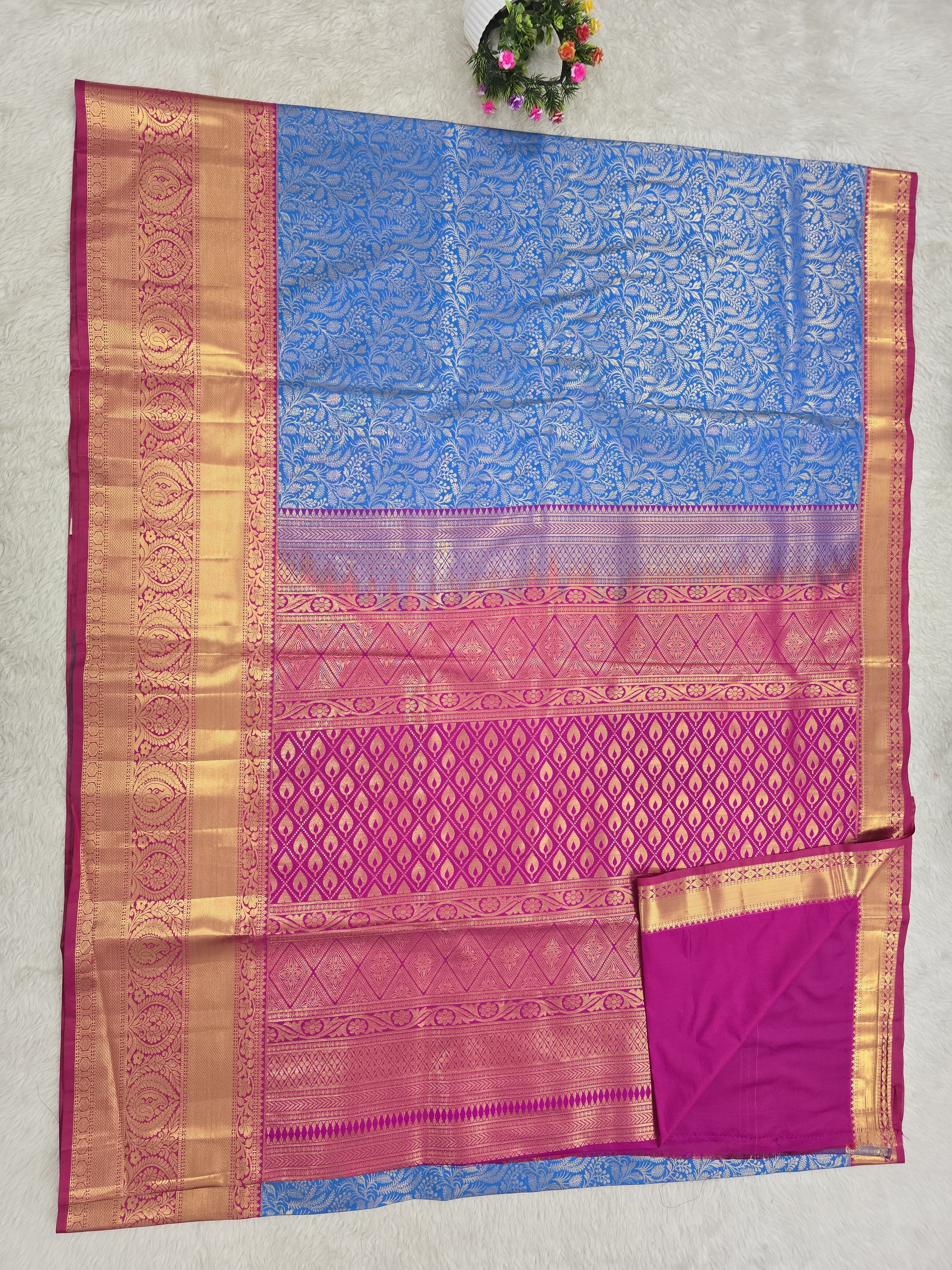 Semi Kanchipattu resham sarees