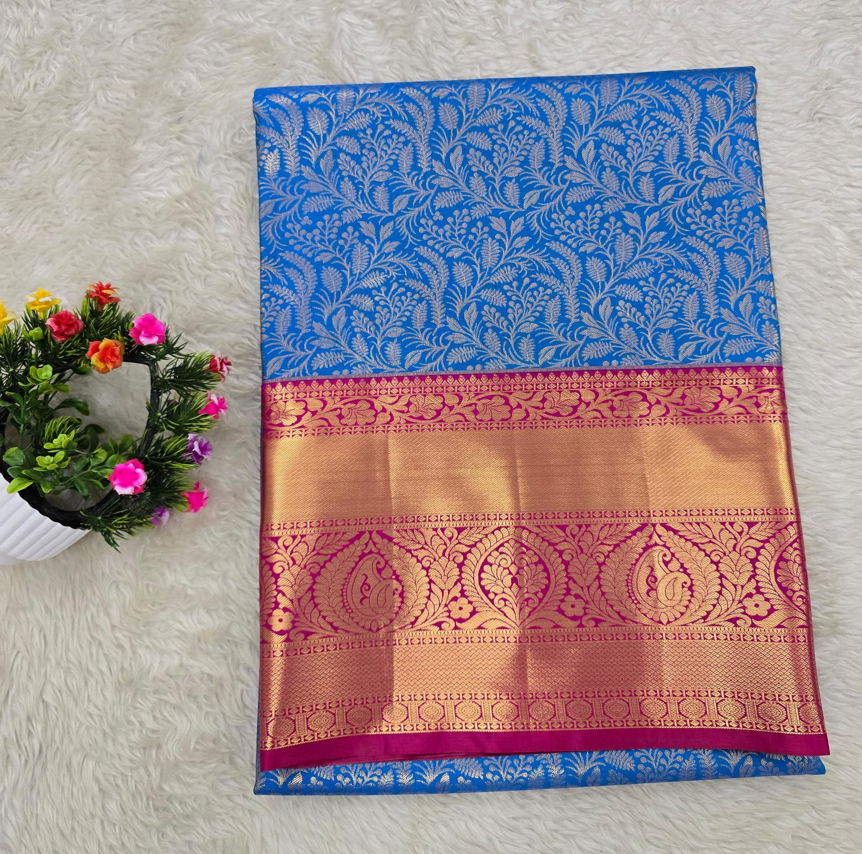 Semi Kanchipattu resham sarees