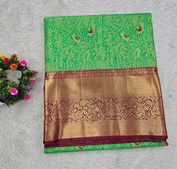 Semi Kanchipattu resham sarees