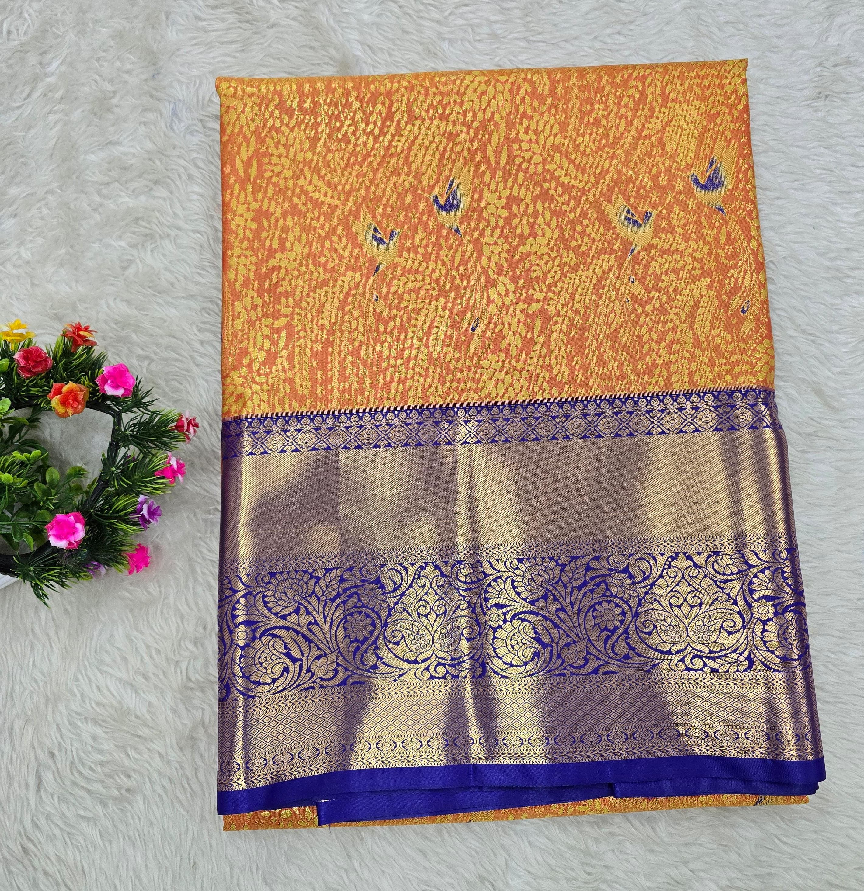 Semi Kanchipattu resham sarees