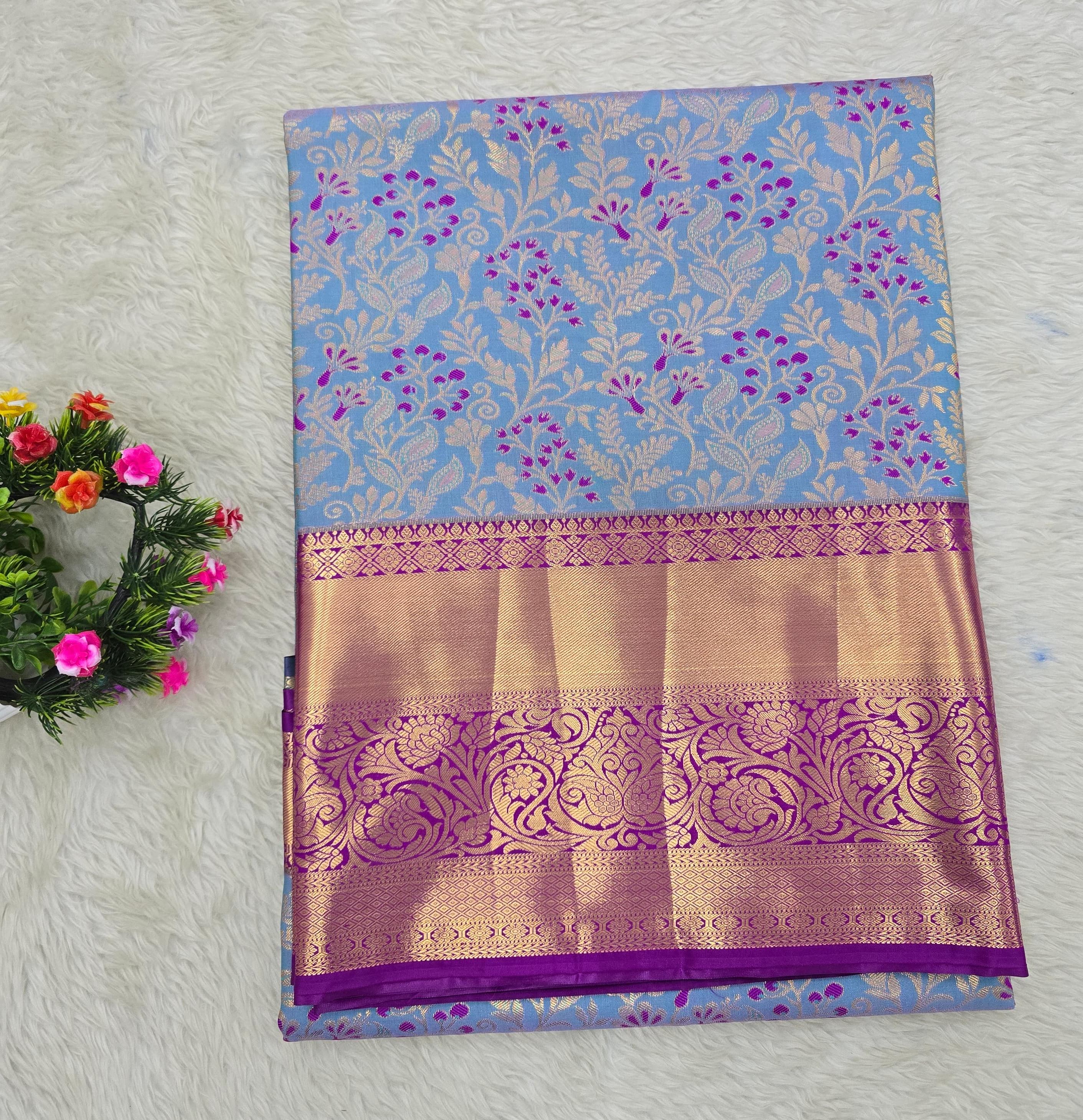 Semi Kanchipattu resham sarees