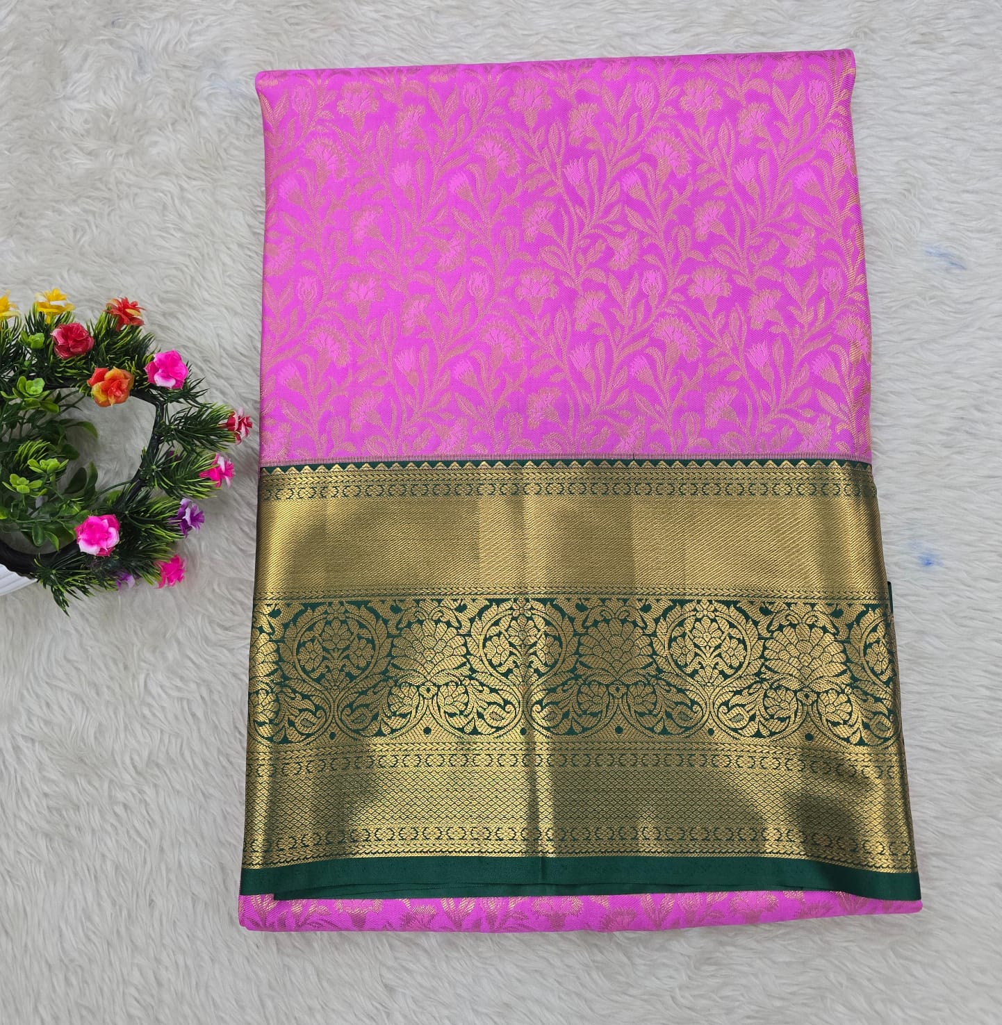 Semi Kanchipattu resham sarees