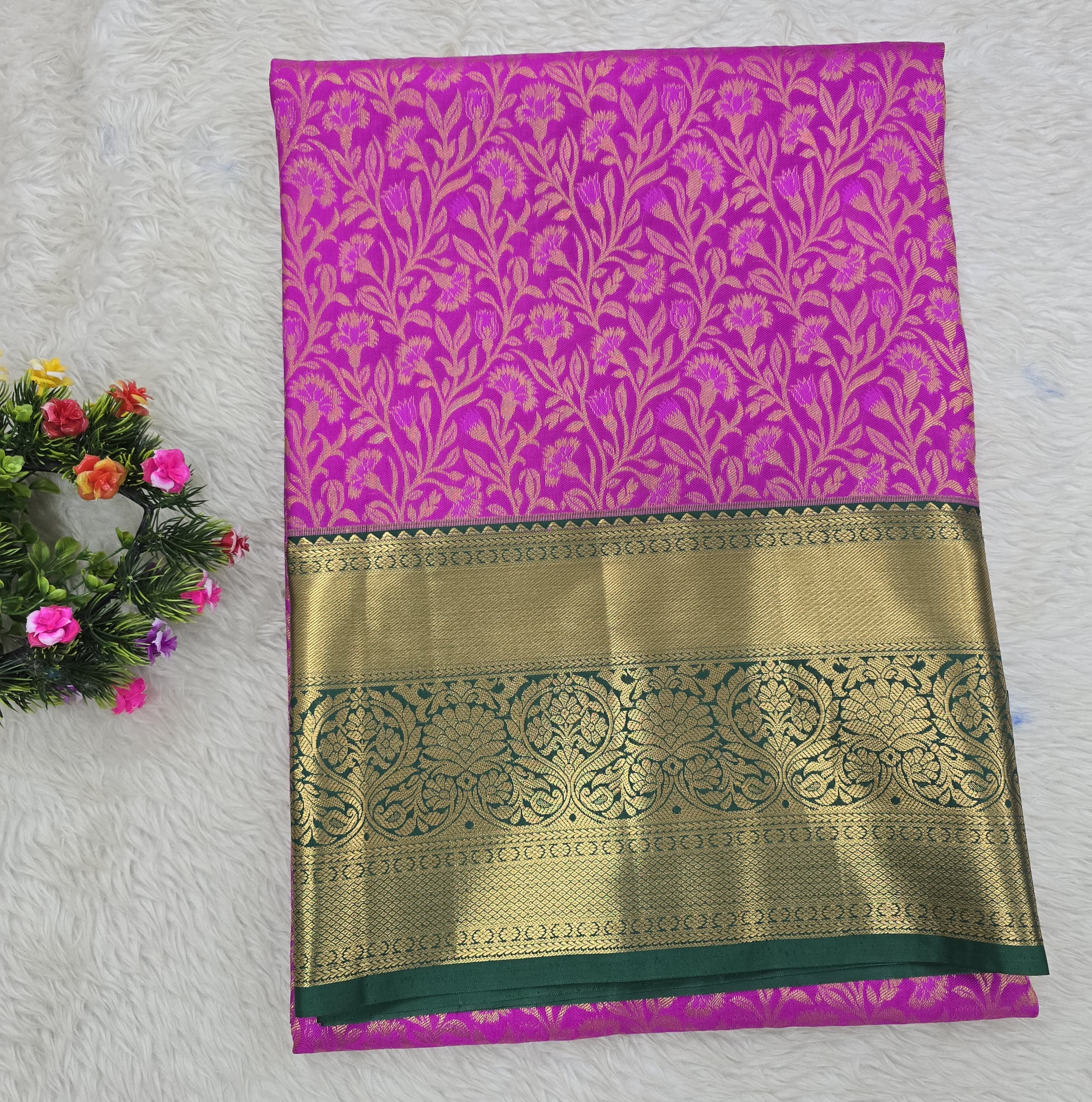 Semi Kanchipattu resham sarees