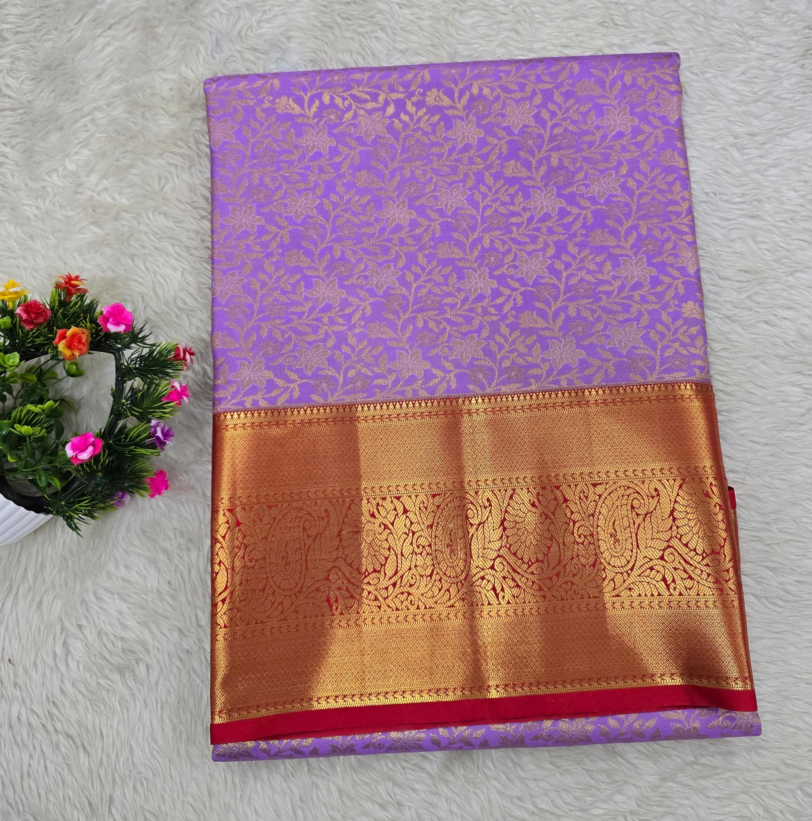 Semi Kanchipattu resham sarees