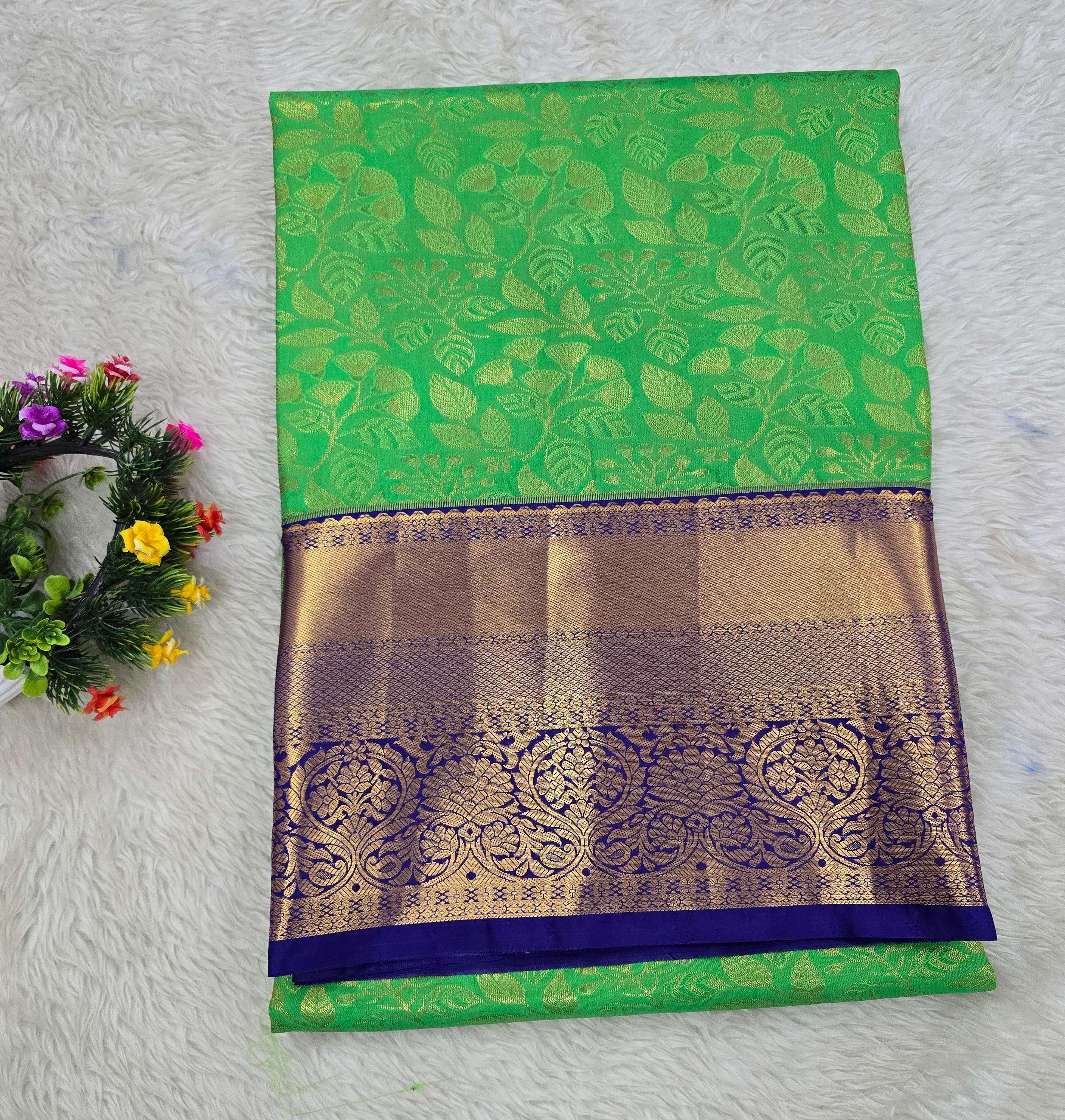 Semi Kanchipattu resham sarees