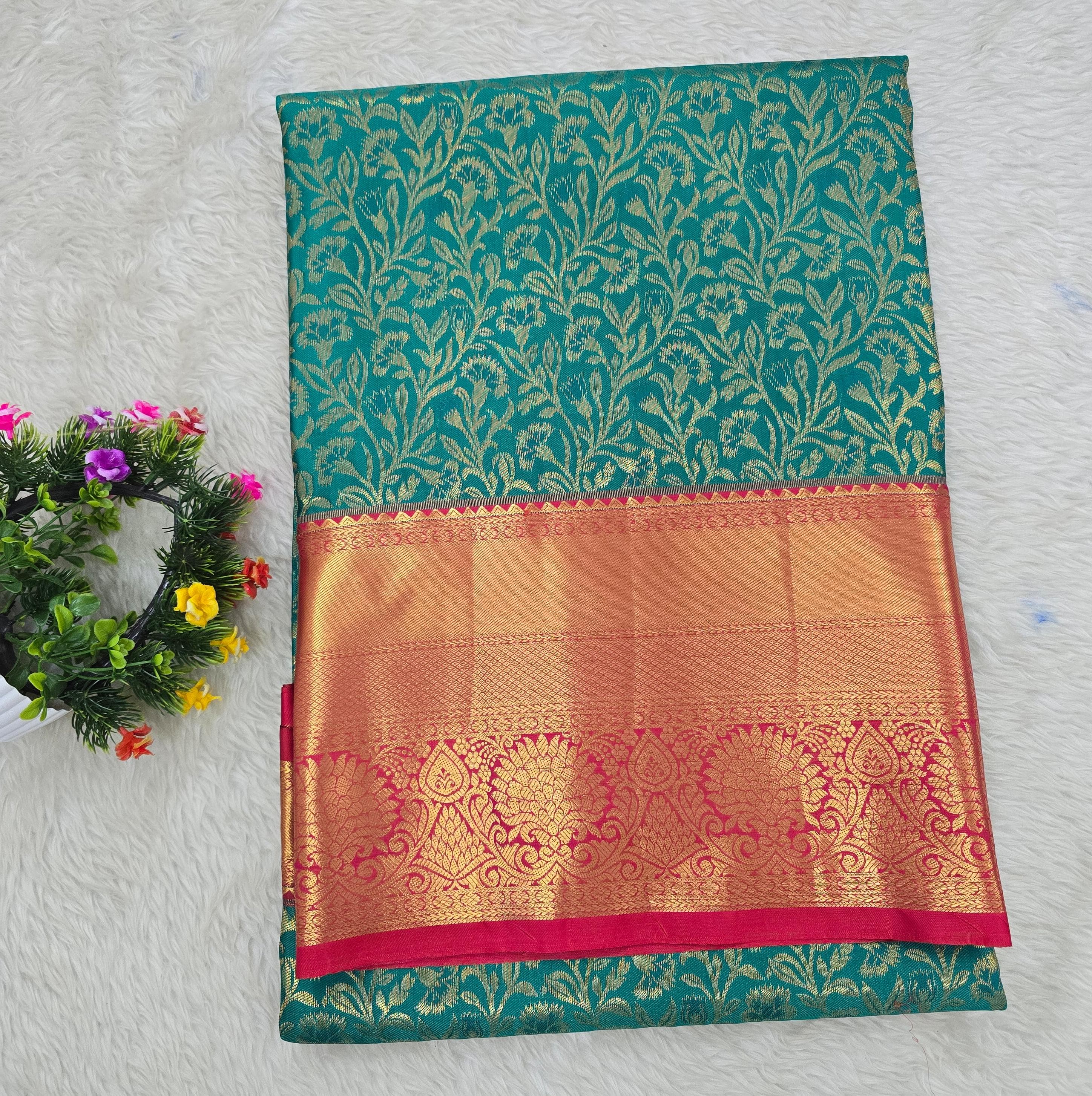 Semi Kanchipattu resham sarees