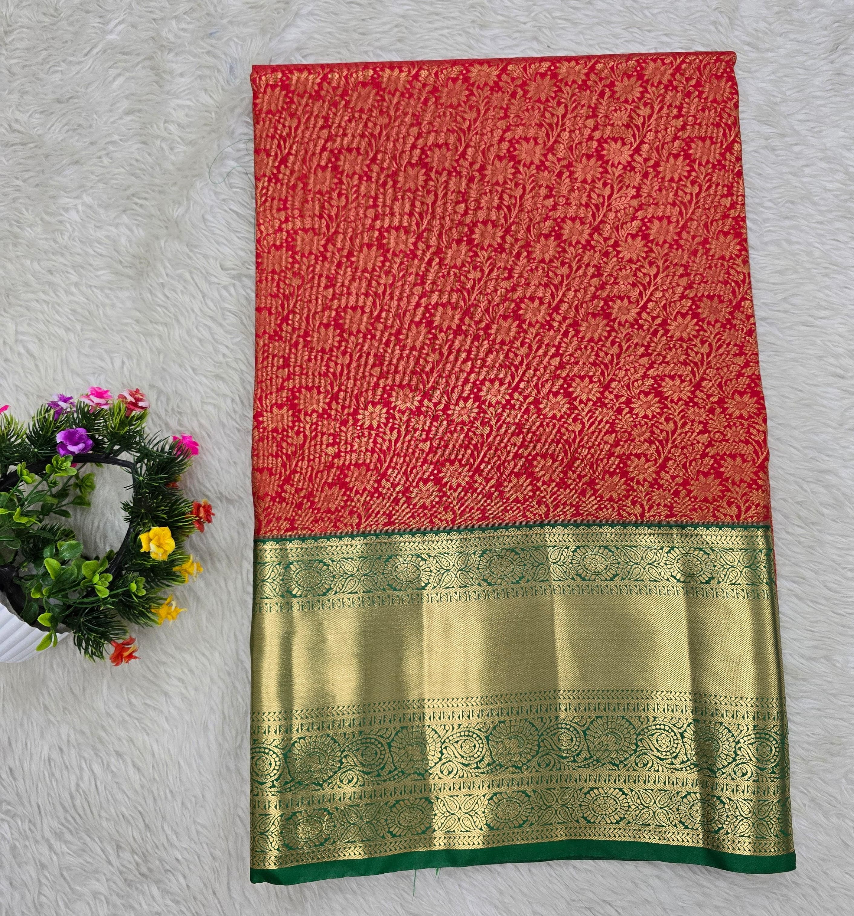 Semi Kanchipattu resham sarees