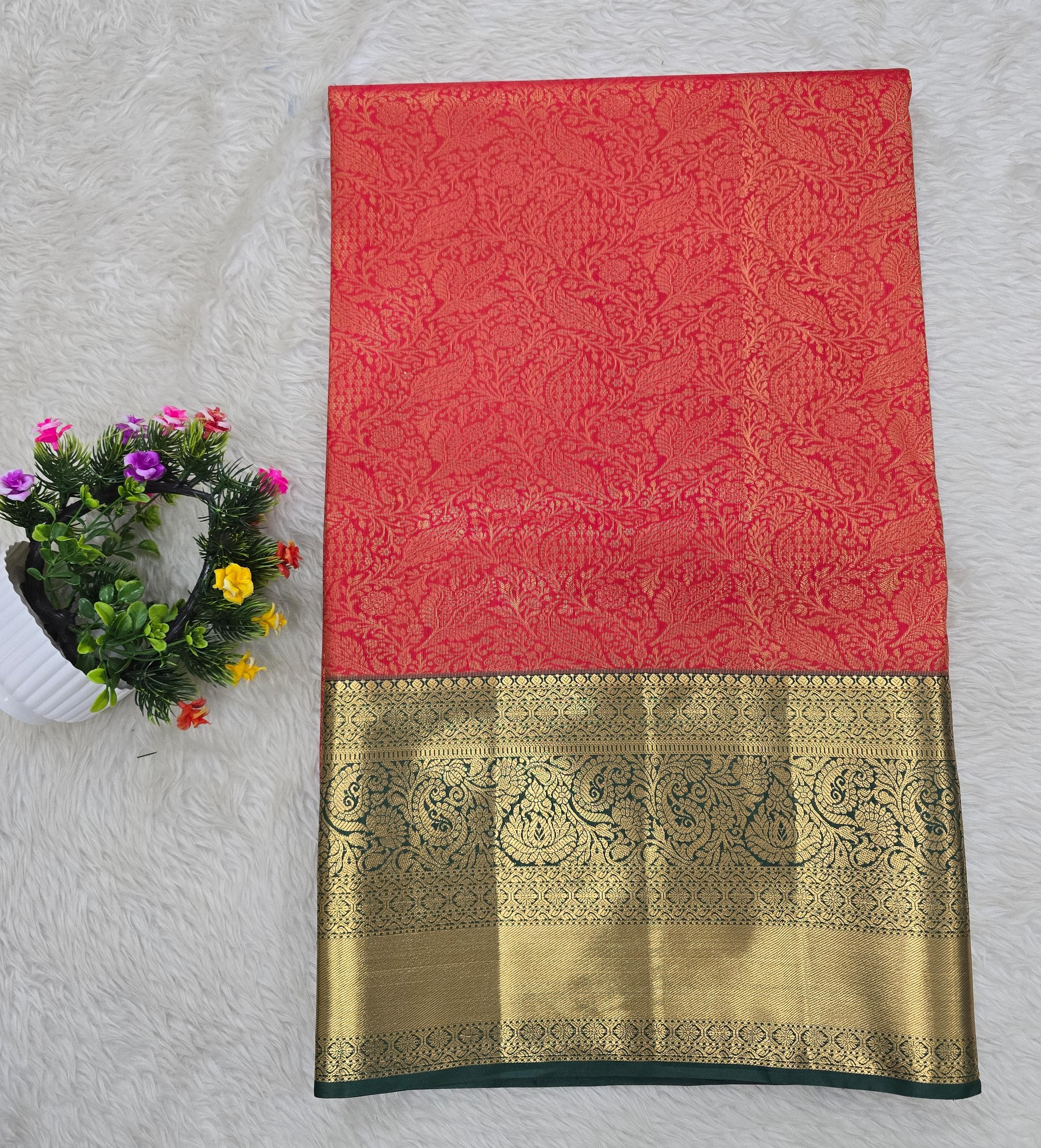 Semi Kanchipattu resham sarees