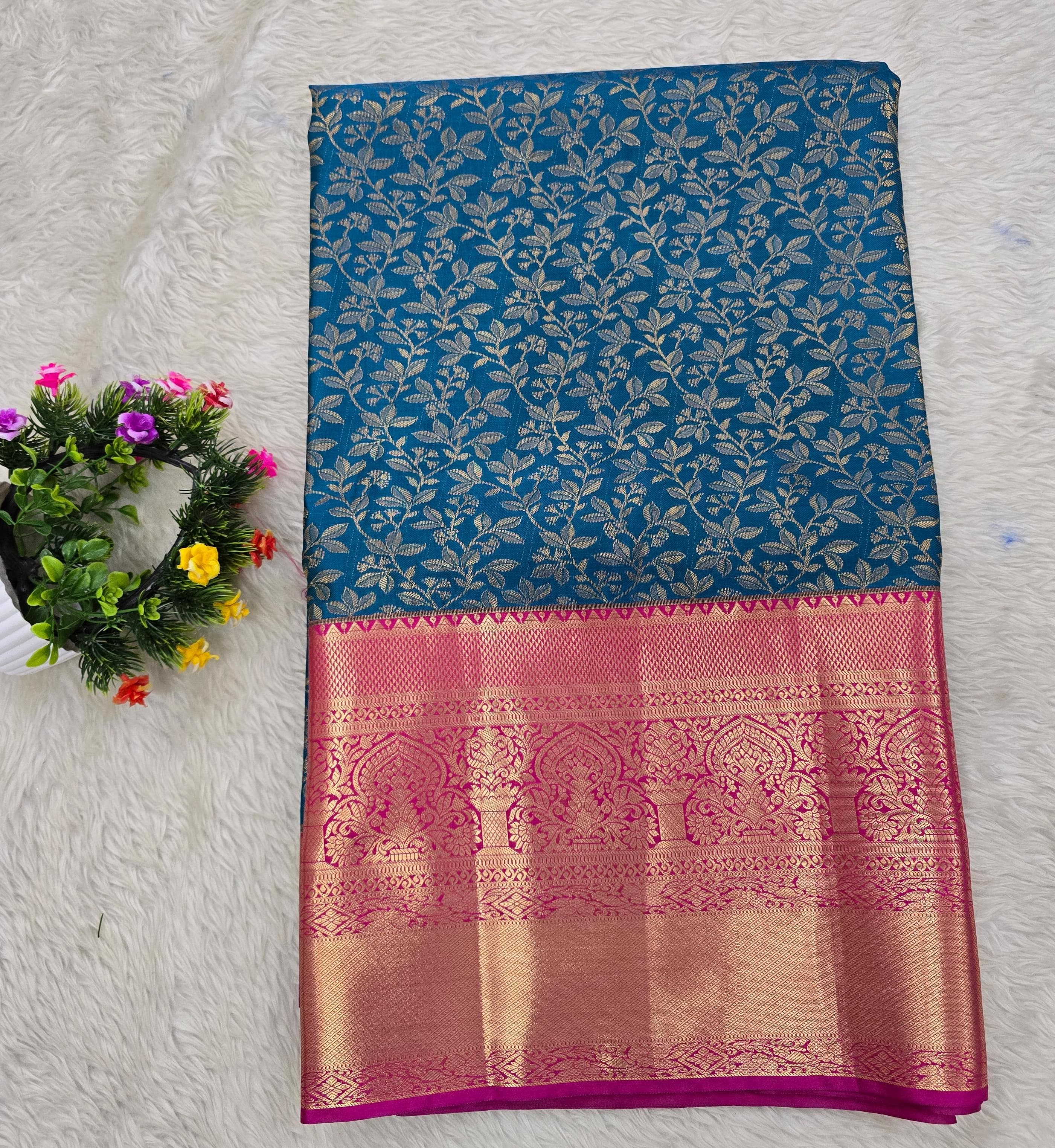 Semi Kanchipattu resham sarees