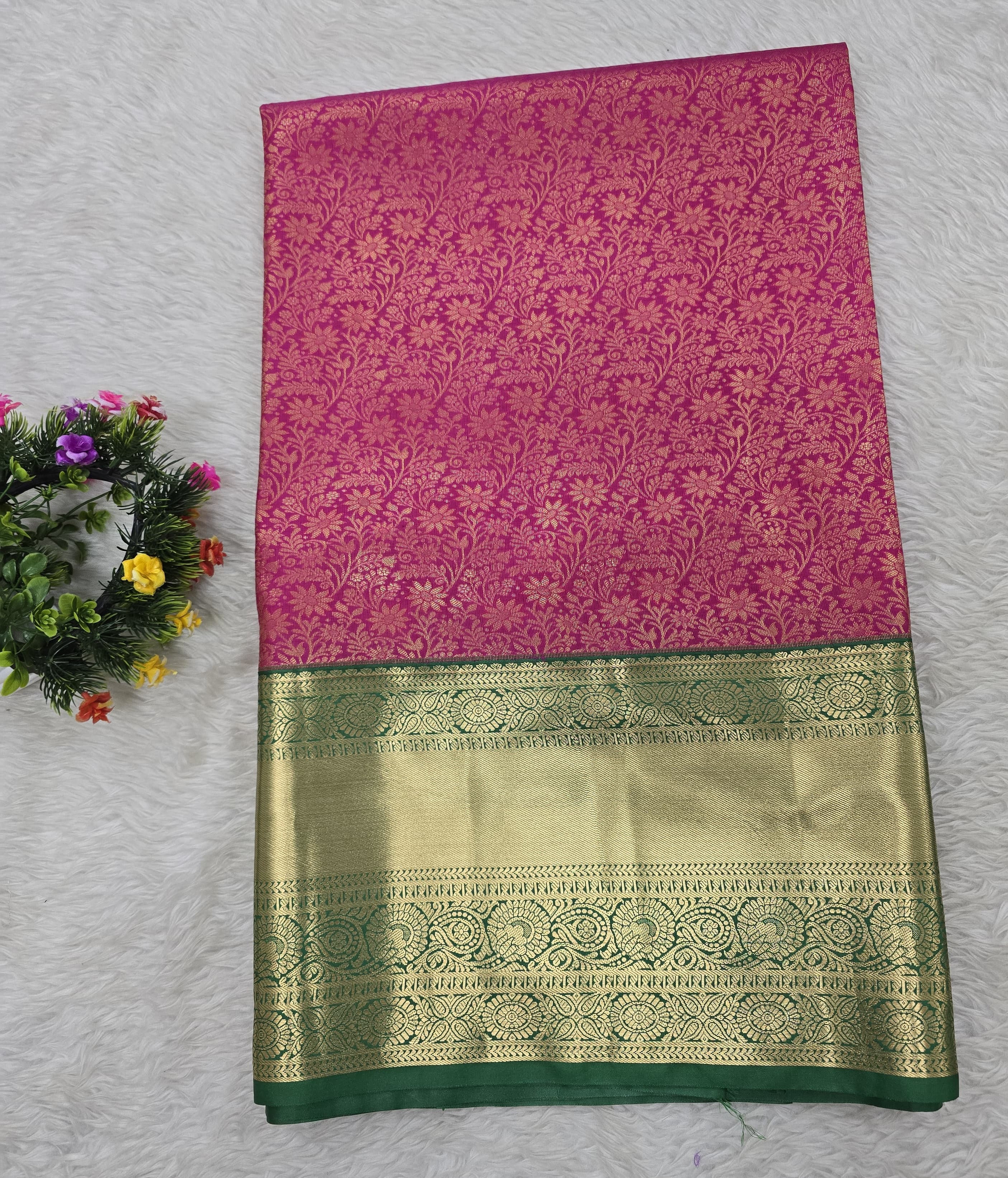 Semi Kanchipattu resham sarees