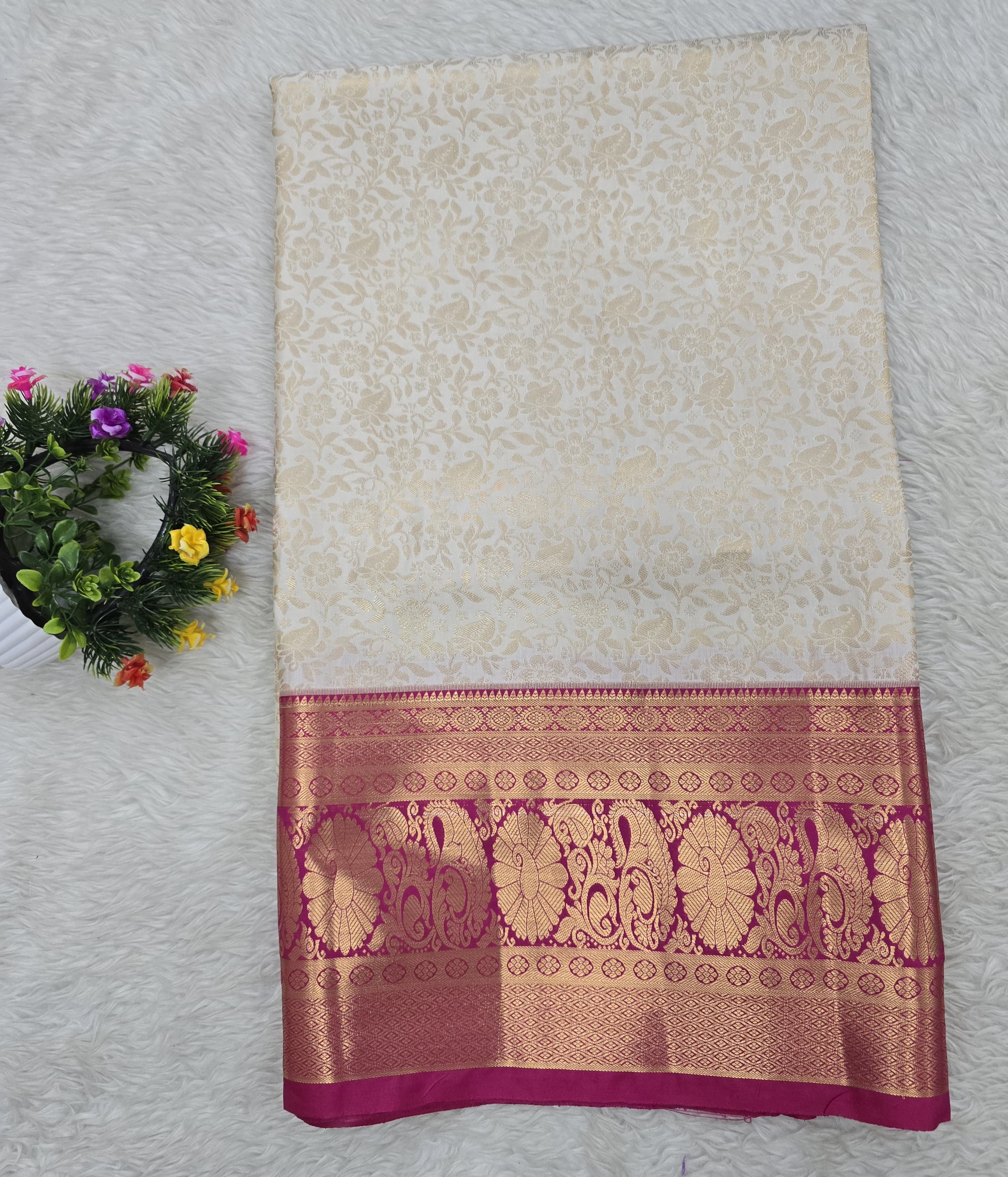Semi Kanchipattu resham sarees