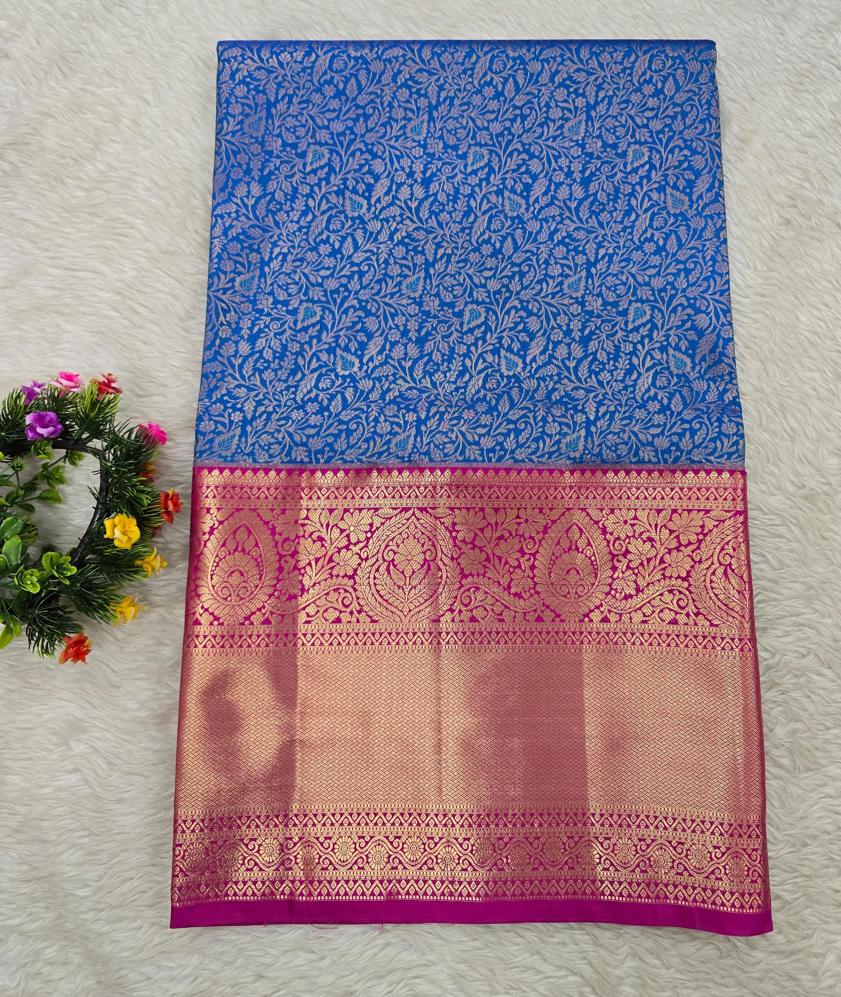 Semi Kanchipattu resham sarees