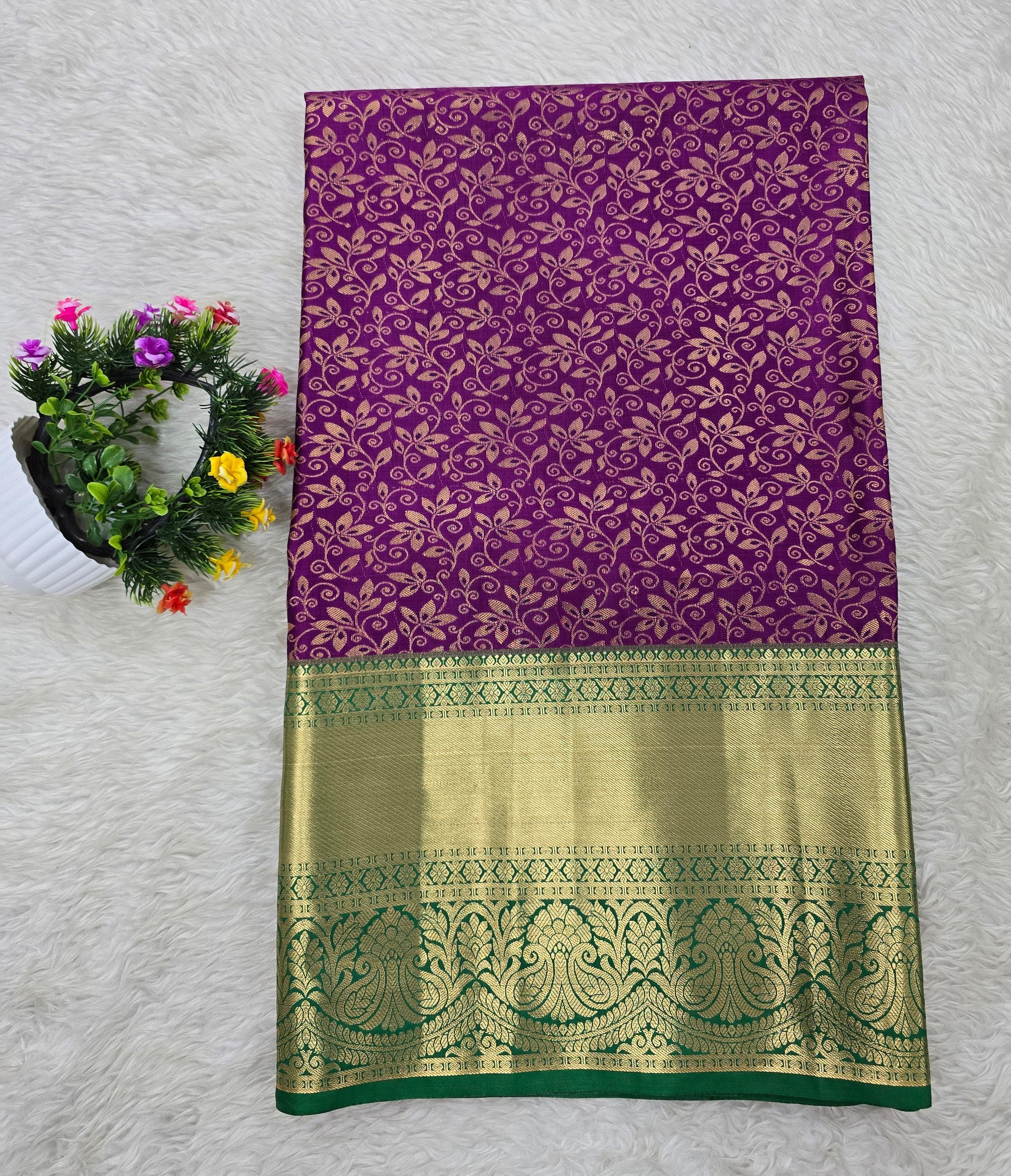 Semi Kanchipattu resham sarees