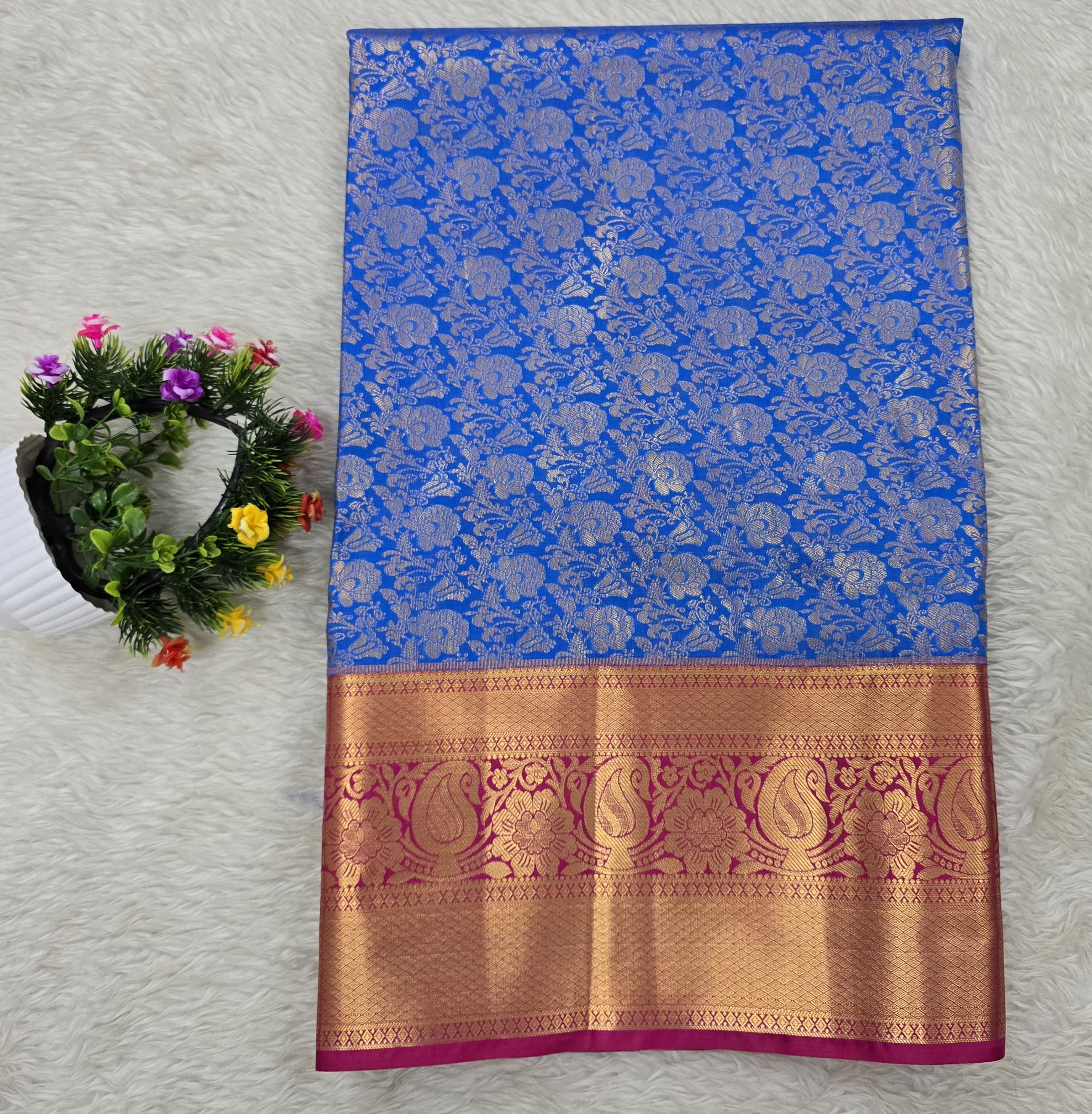 Semi Kanchipattu resham sarees