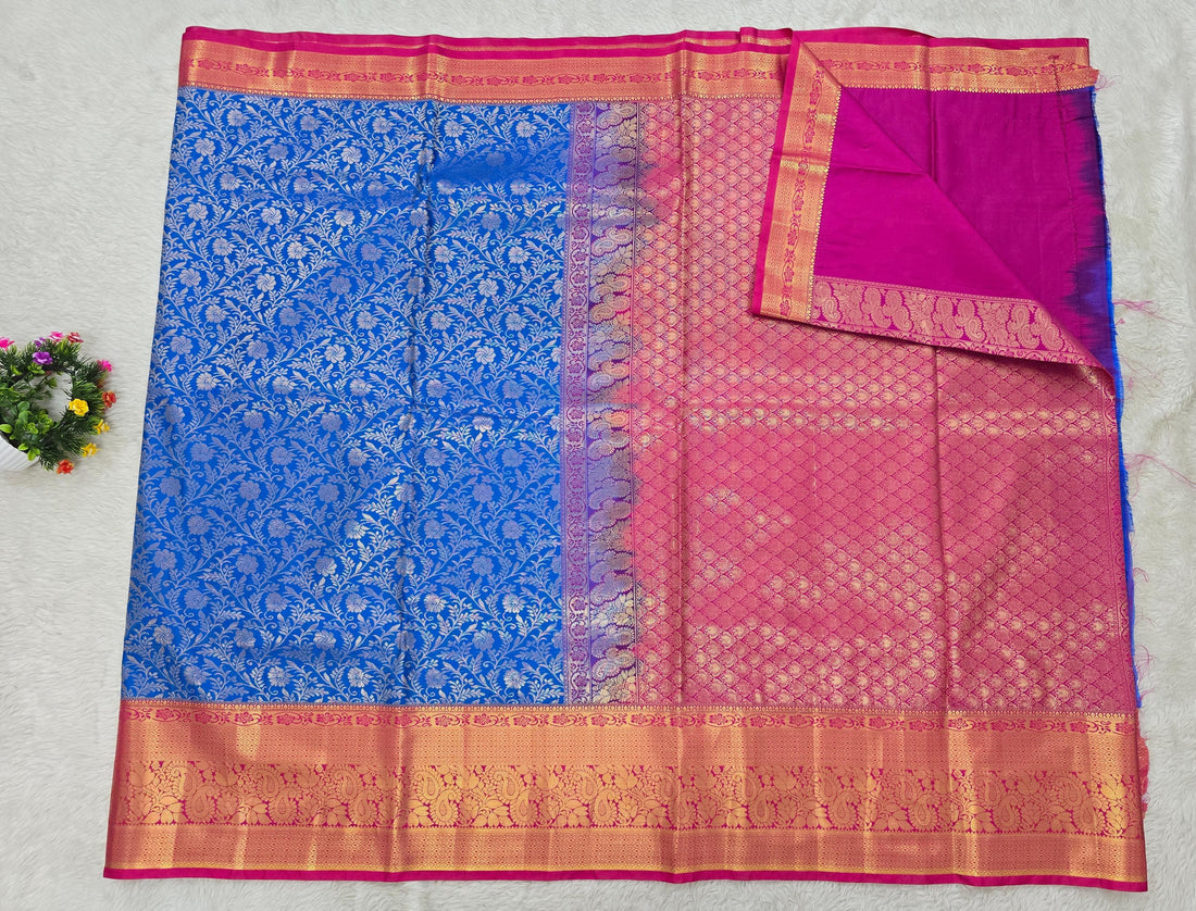 Semi Kanchipattu resham sarees