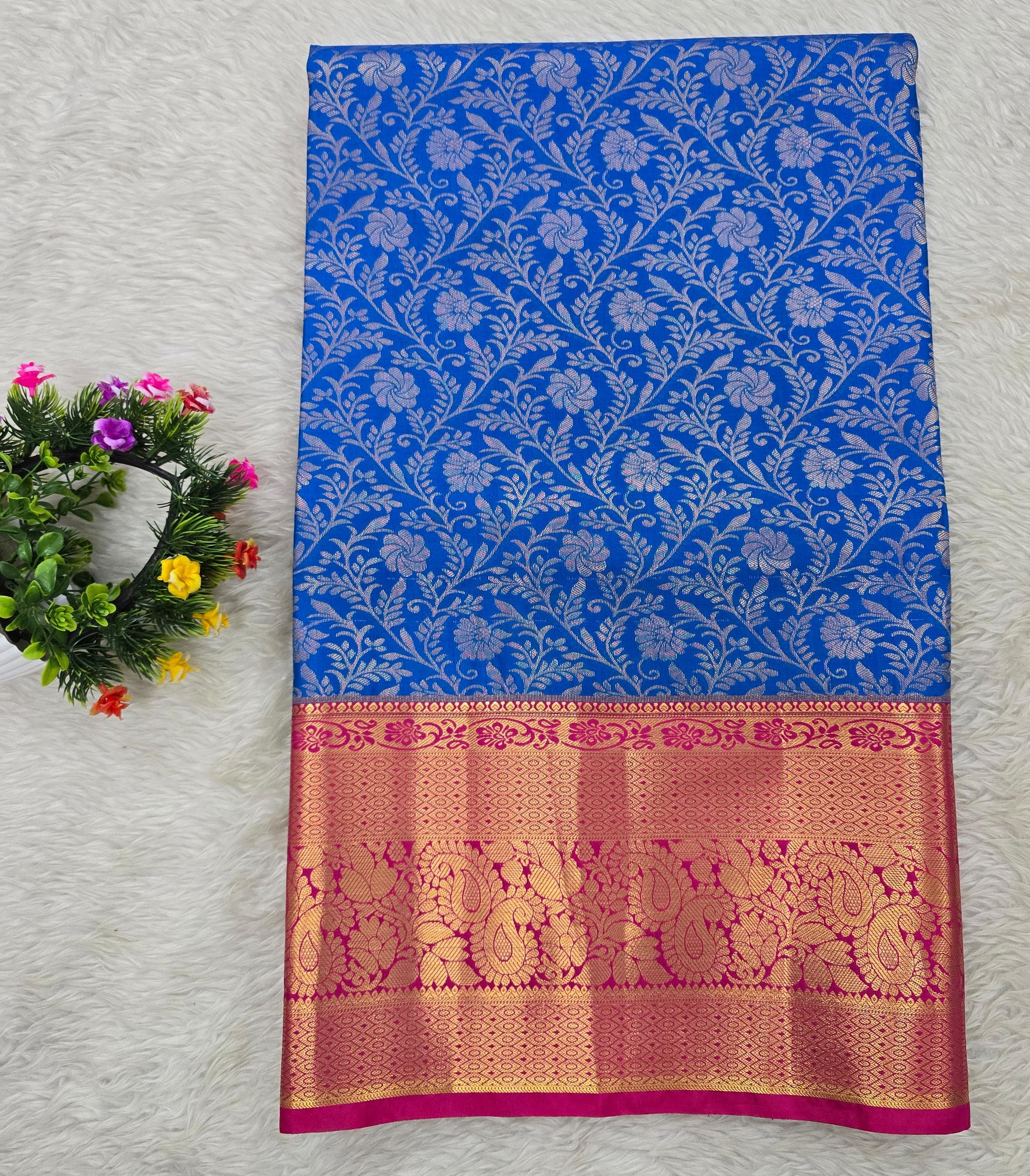 Semi Kanchipattu resham sarees