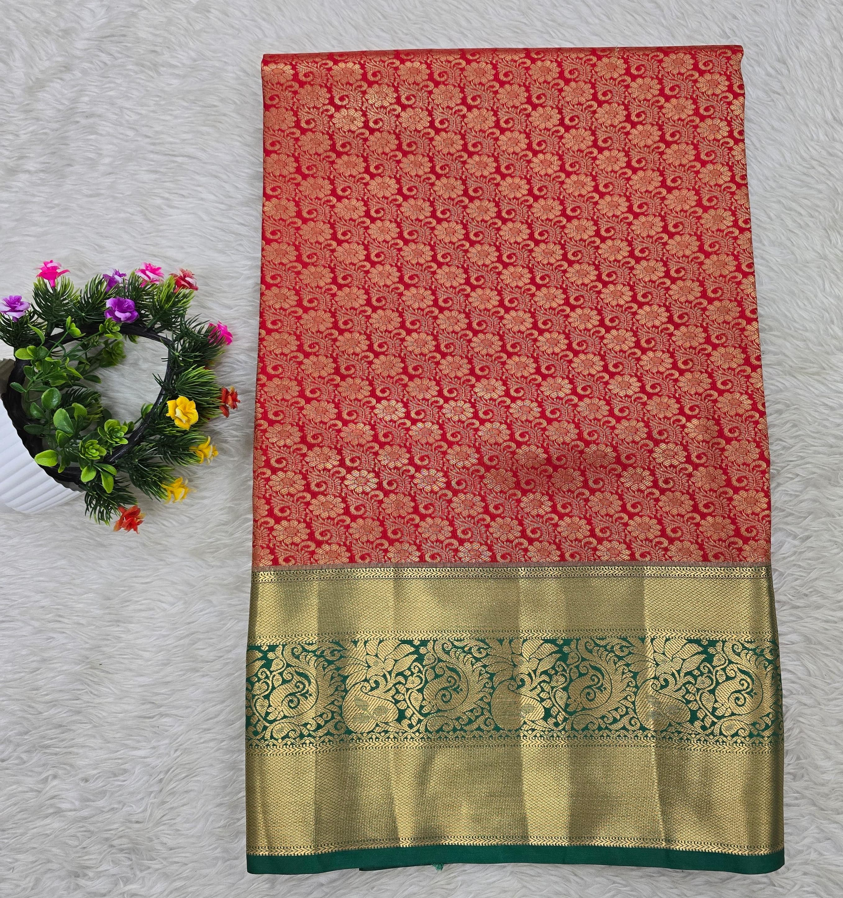 Semi Kanchipattu resham sarees