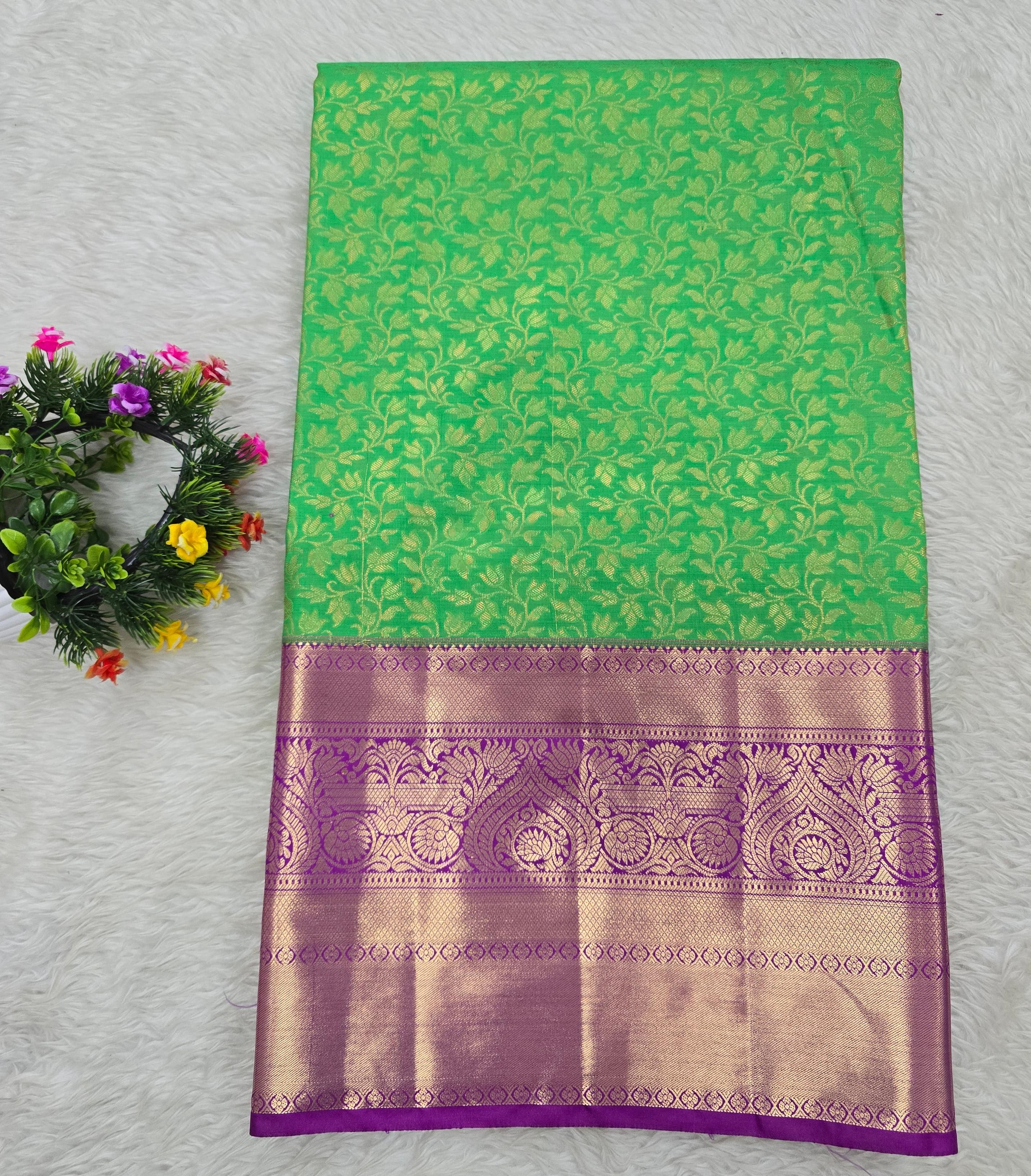 Semi Kanchipattu resham sarees