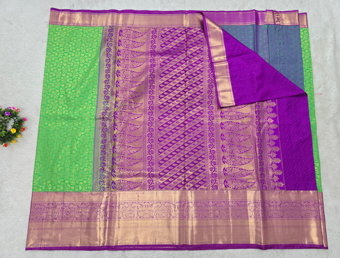 Semi Kanchipattu resham sarees