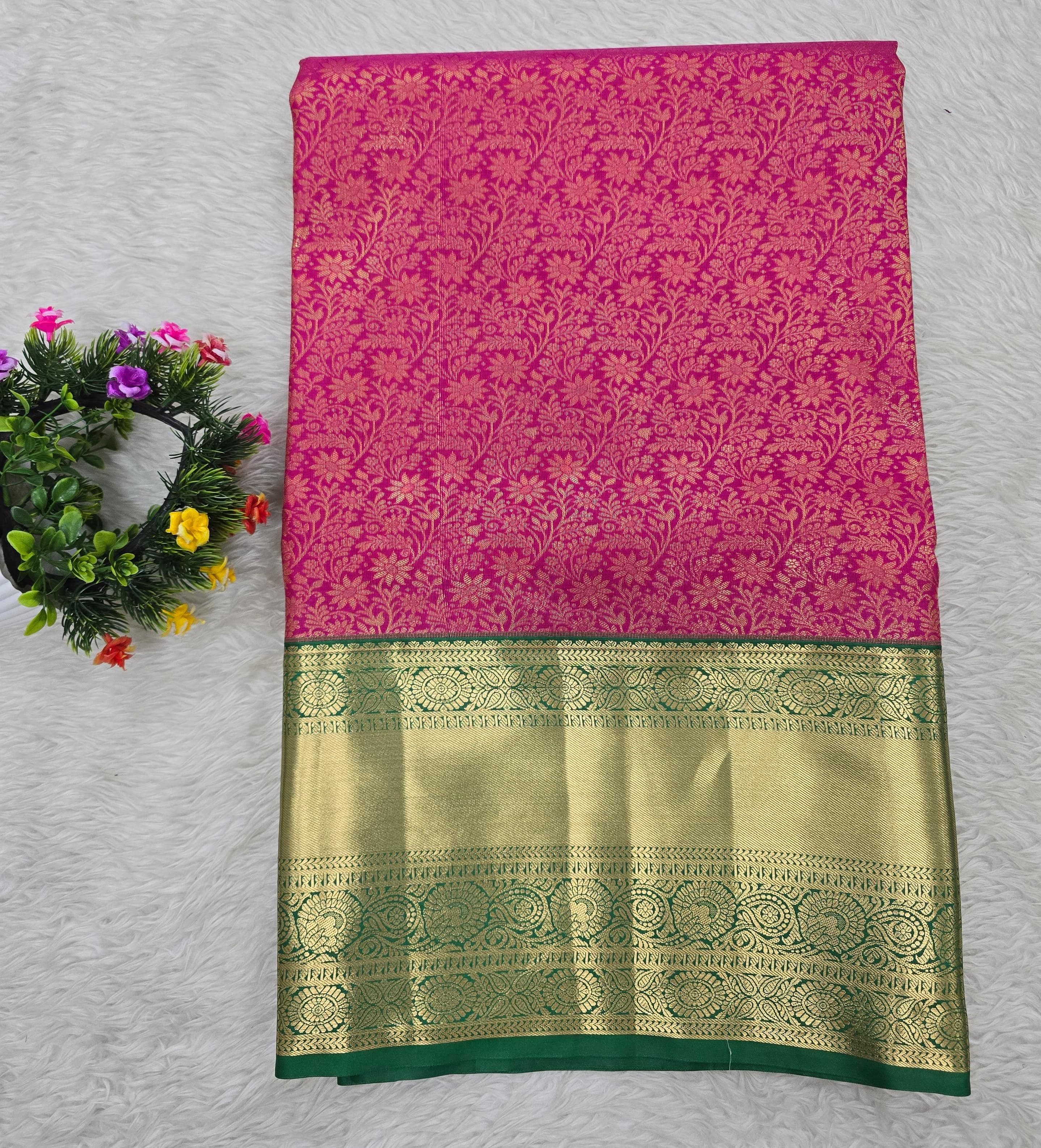 Semi Kanchipattu resham sarees