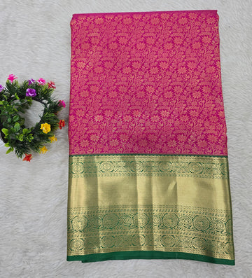 Semi Kanchipattu resham sarees