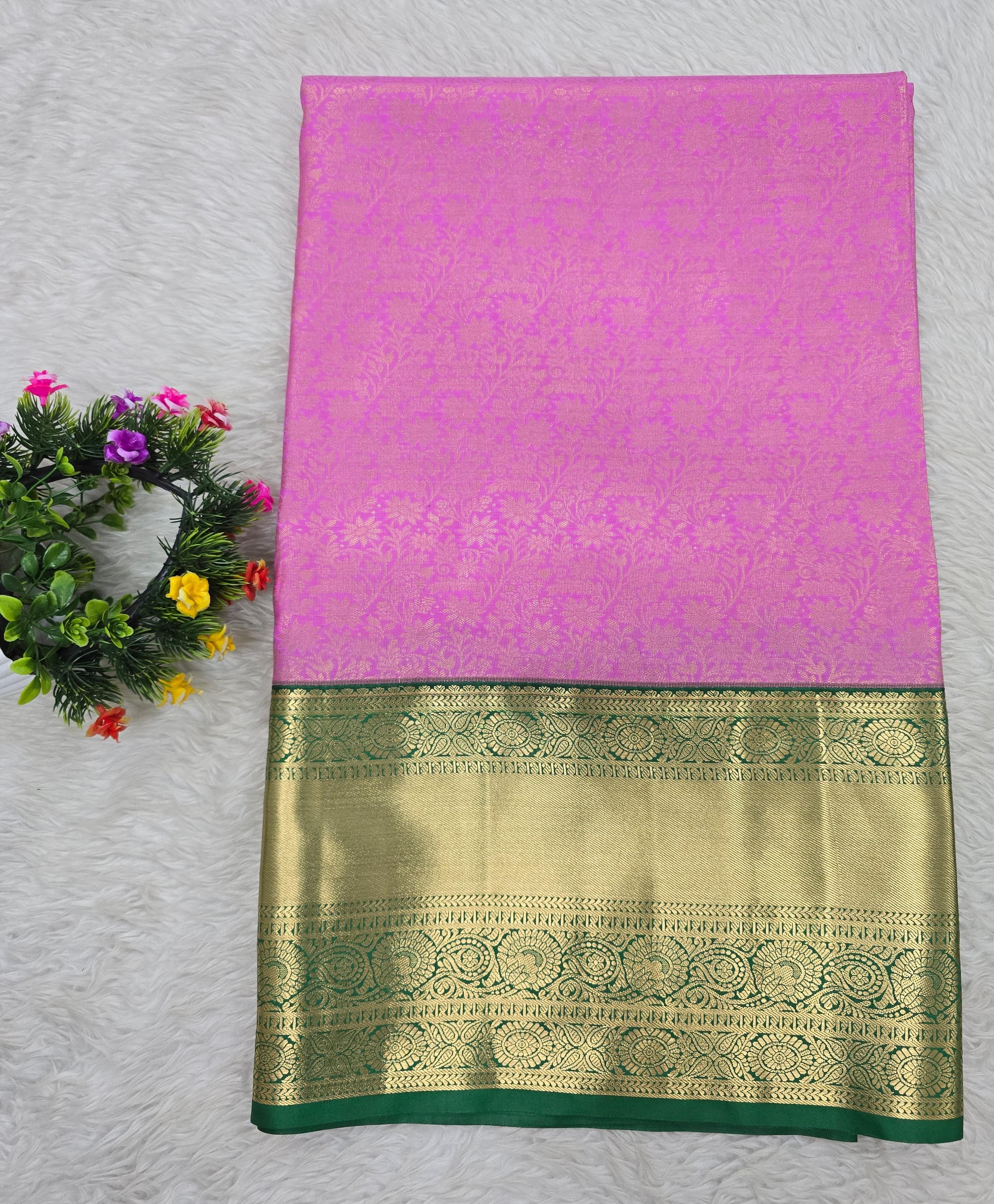 Semi Kanchipattu resham sarees