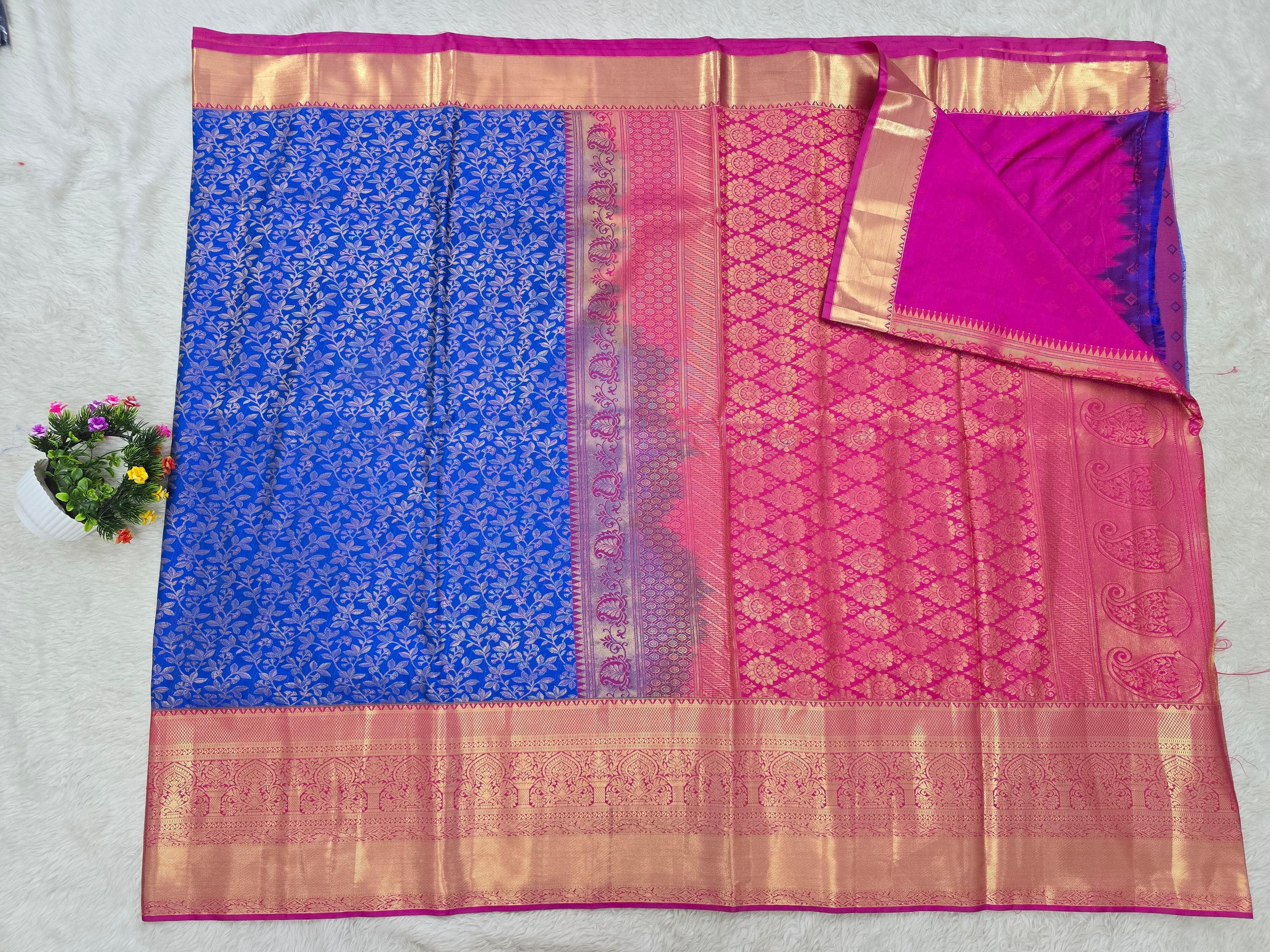 Semi Kanchipattu resham sarees