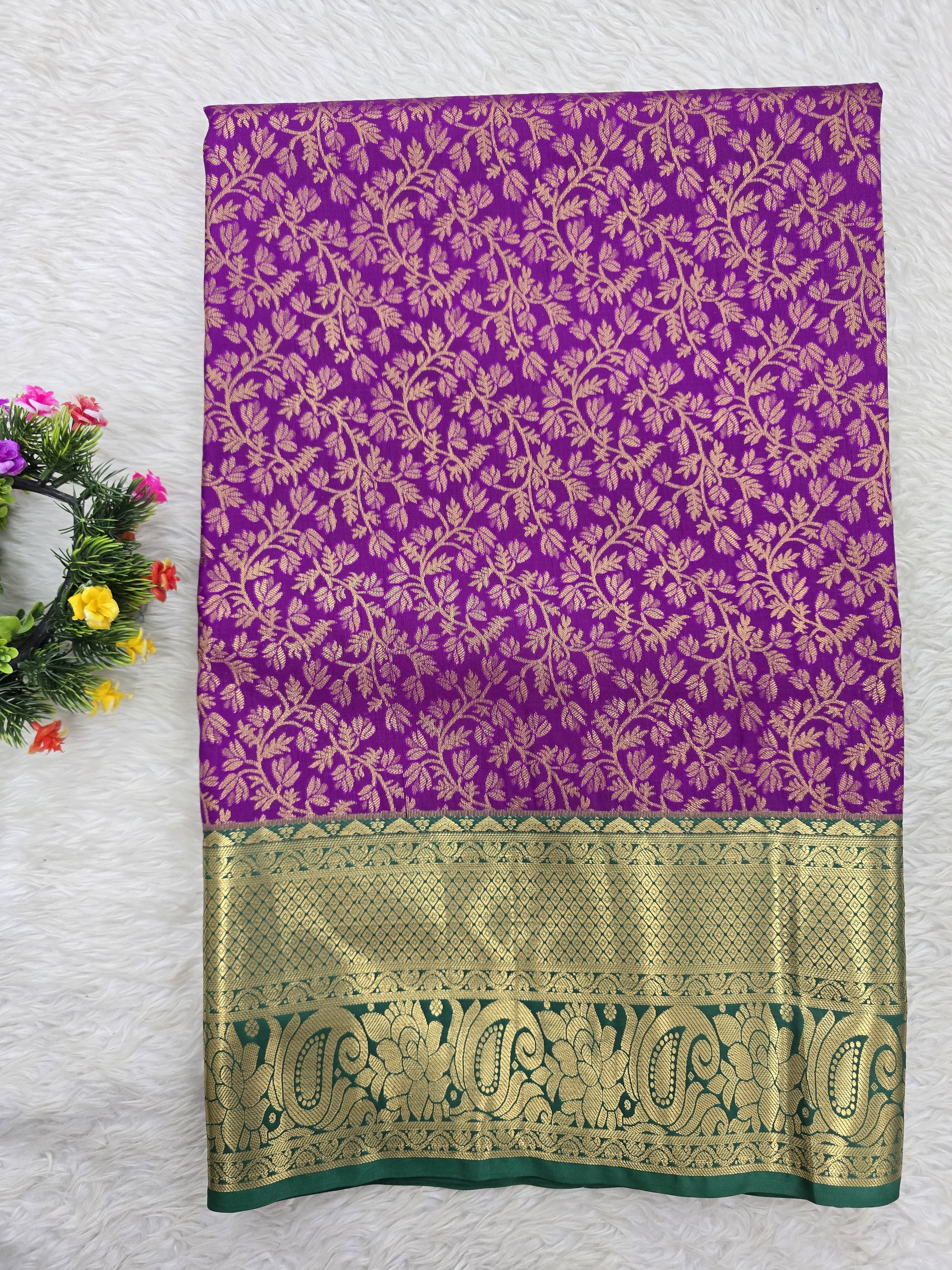 Semi Kanchipattu resham sarees