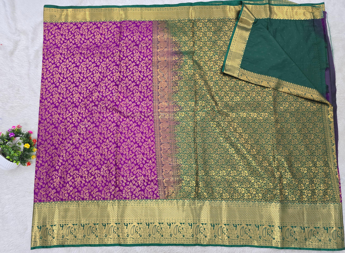 Semi Kanchipattu resham sarees