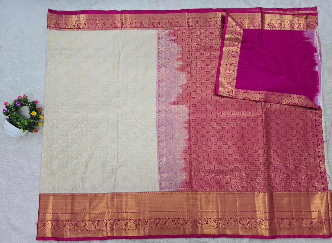 Semi Kanchipattu resham sarees