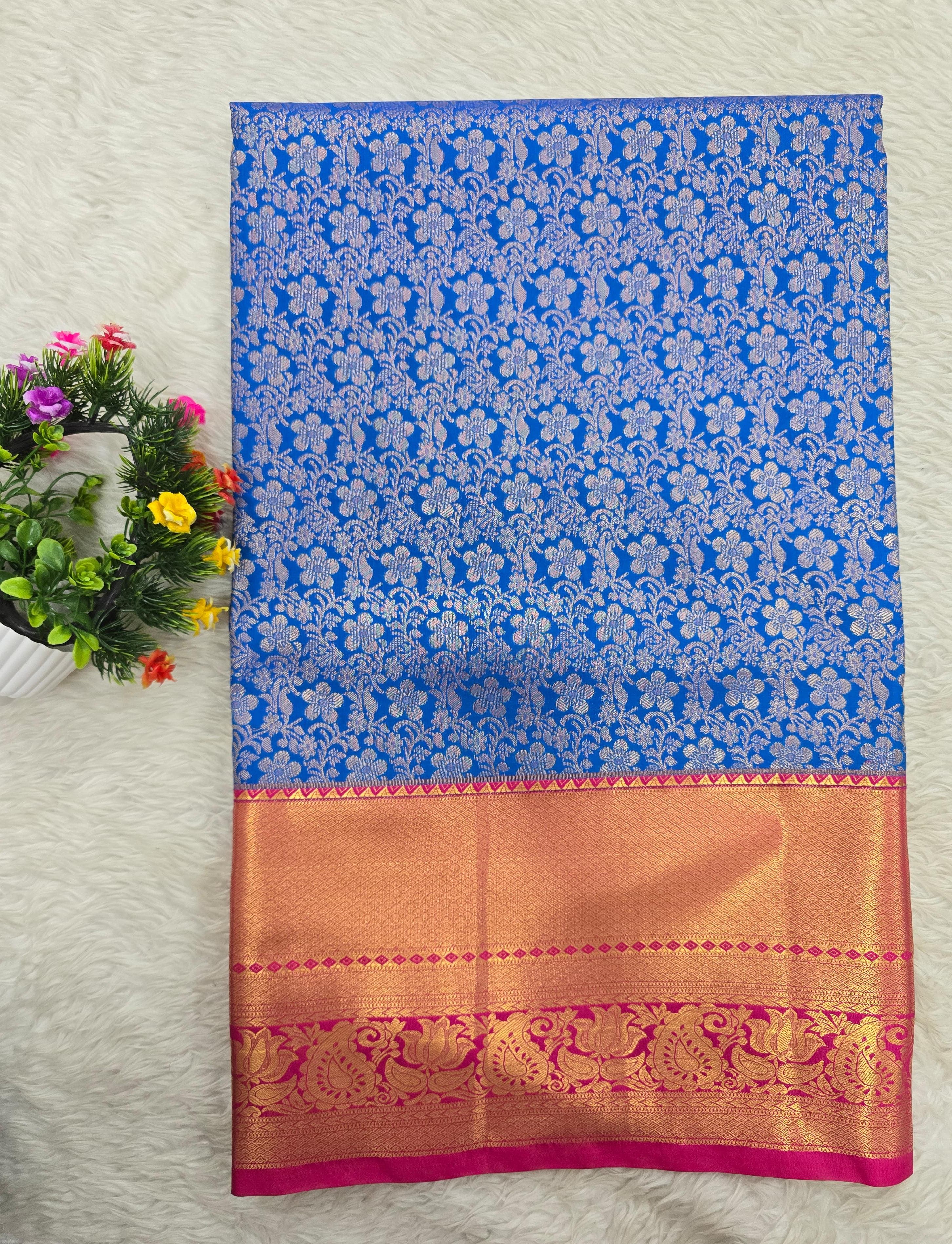 Semi Kanchipattu resham sarees