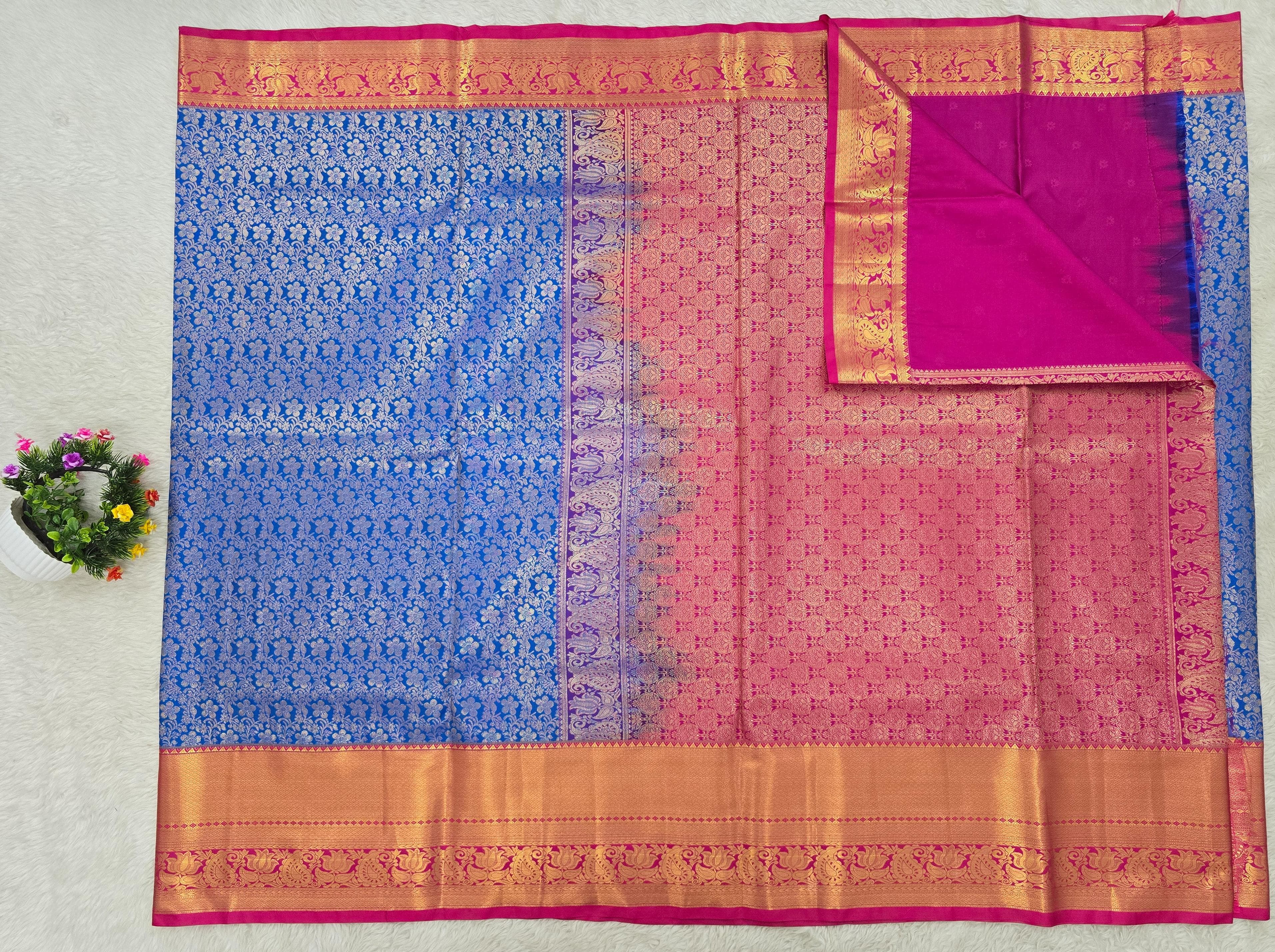 Semi Kanchipattu resham sarees