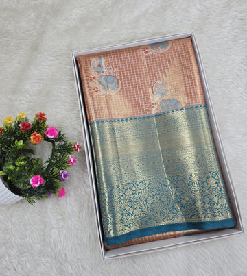 Semi Kanchipattu Tissue Sarees