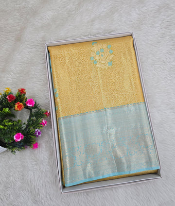 Semi Kanchipattu Tissue Sarees