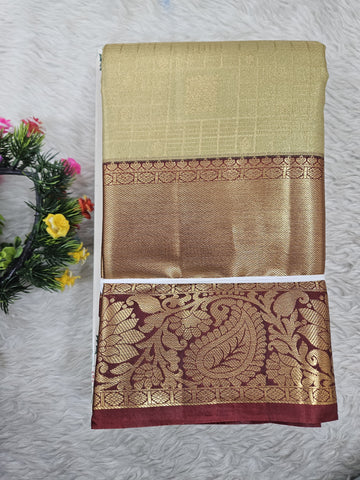 Semi Kanchipattu Tissue Sarees