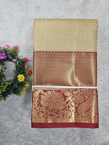 Semi Kanchipattu Tissue Sarees