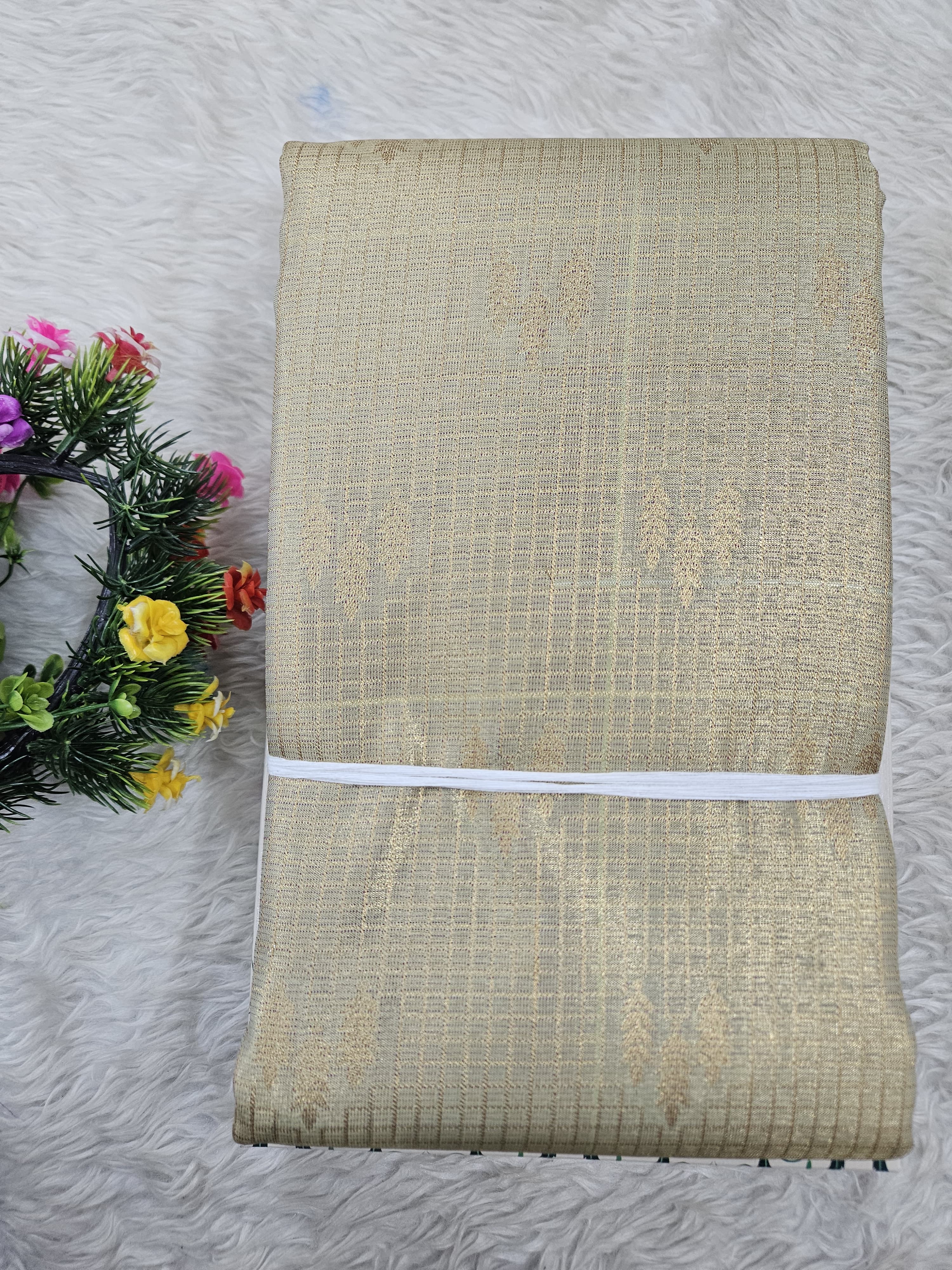 Semi Kanchipattu Tissue Sarees
