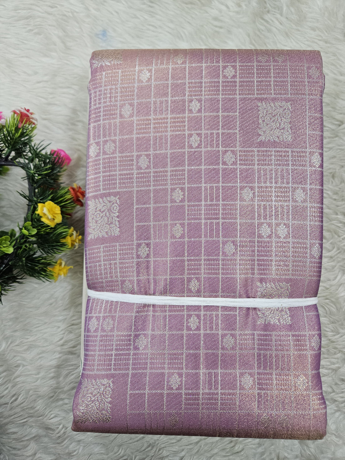 Semi Kanchipattu Tissue Sarees