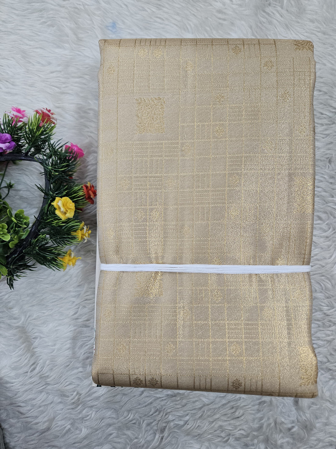 Semi Kanchipattu Tissue Sarees