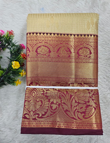 Semi Kanchipattu Tissue Sarees