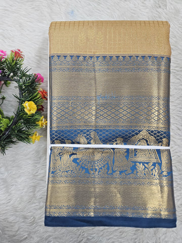 Semi Kanchipattu Tissue Sarees