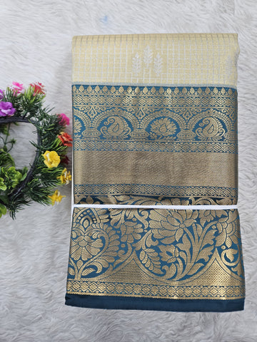 Semi Kanchipattu Tissue Sarees