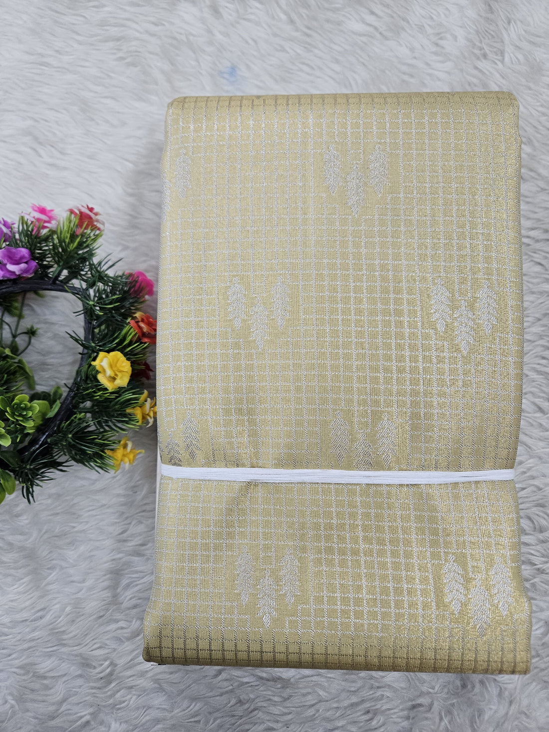 Semi Kanchipattu Tissue Sarees