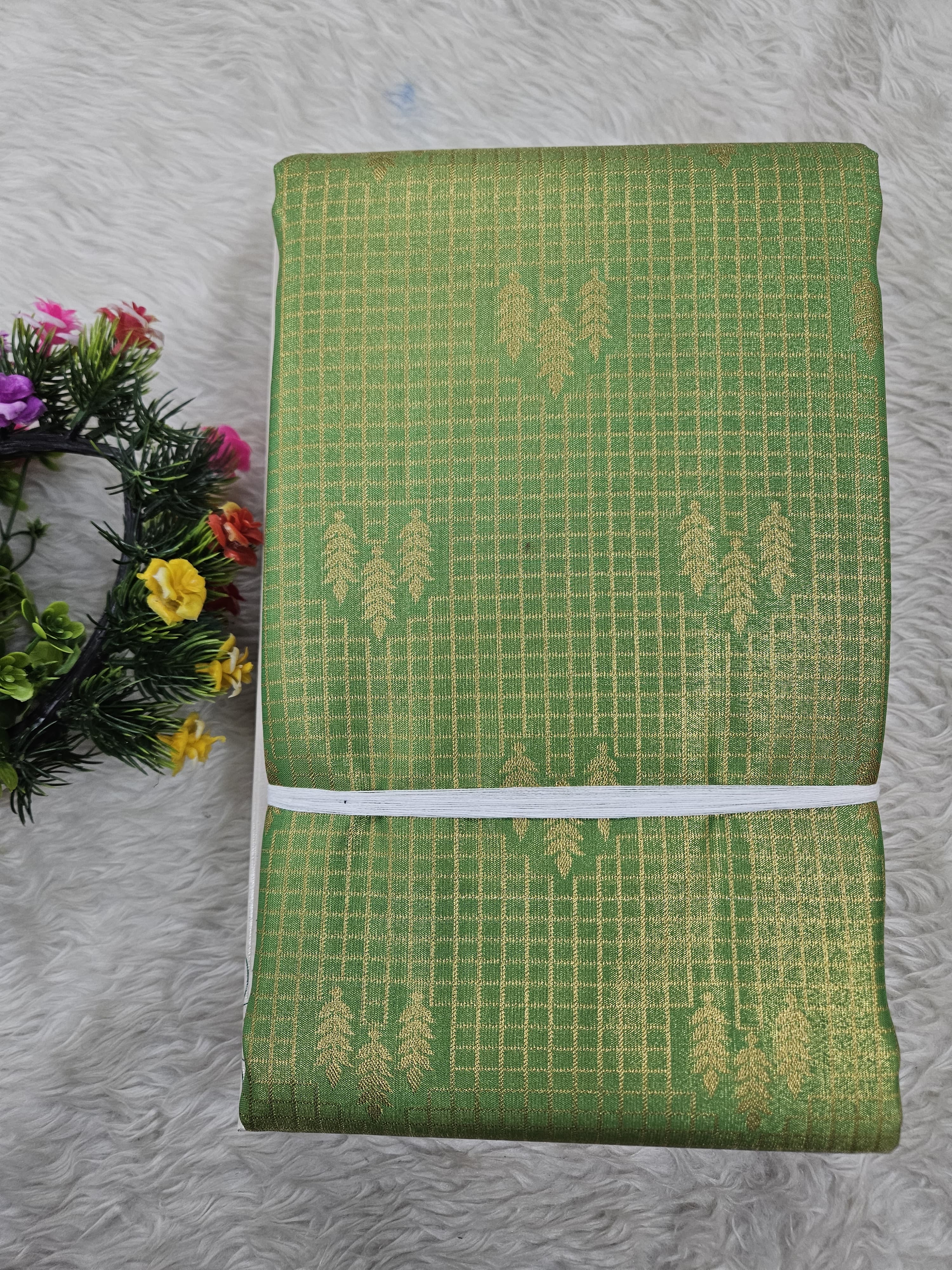 Semi Kanchipattu Tissue Sarees