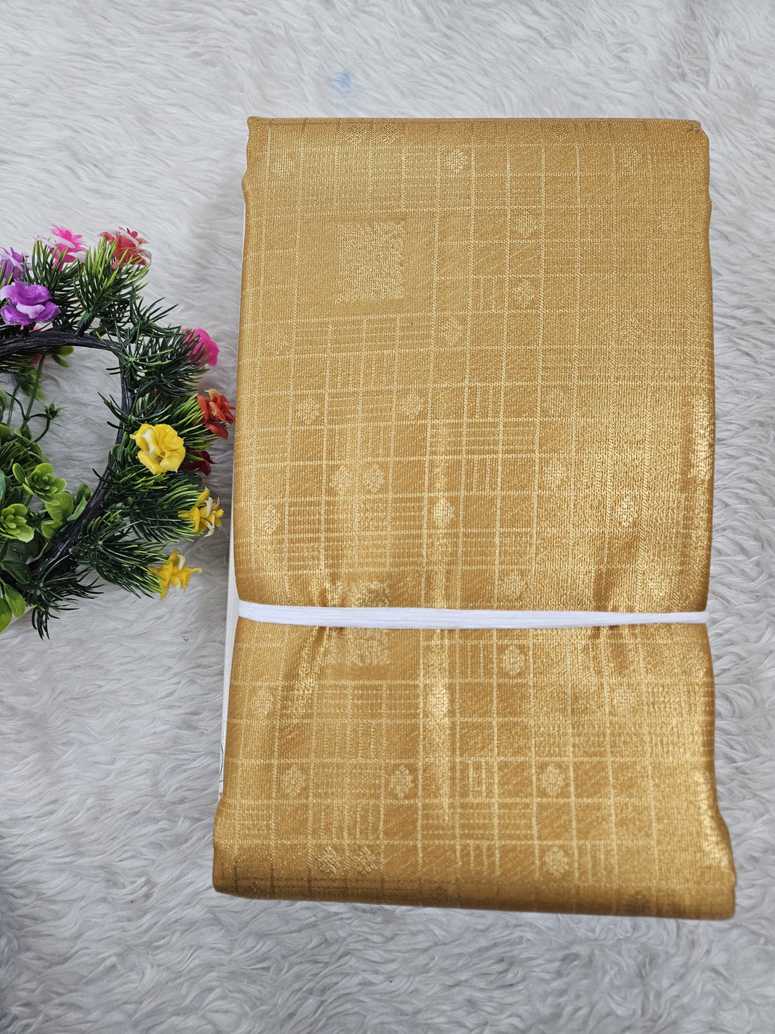 Semi Kanchipattu Tissue Sarees